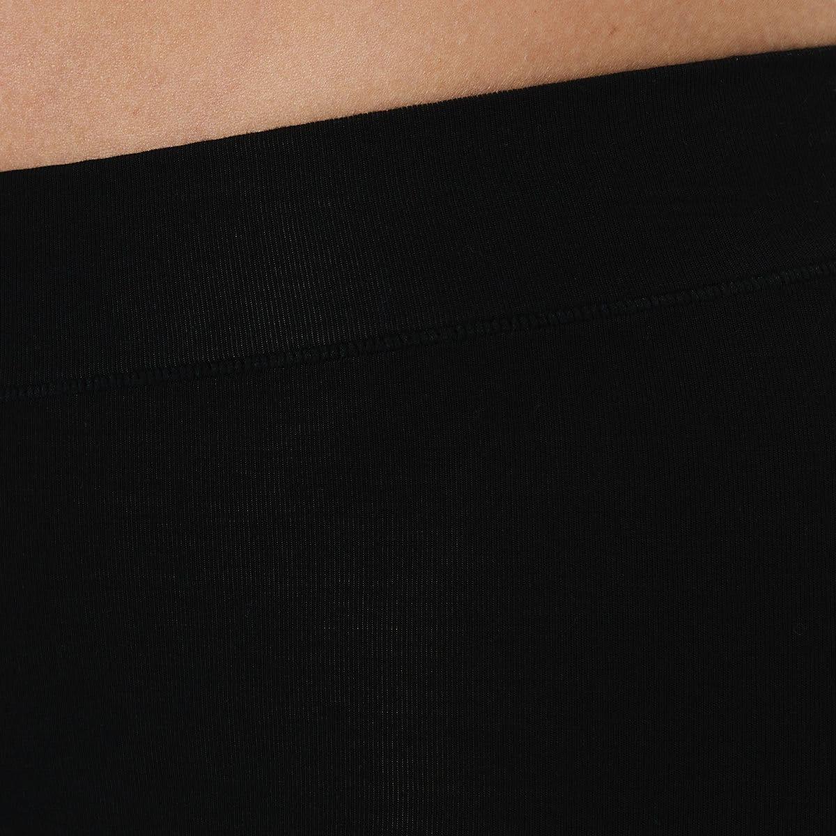 6 3 Pack Bamboo Blend Boyshort Briefs BLACK, 6 of 6