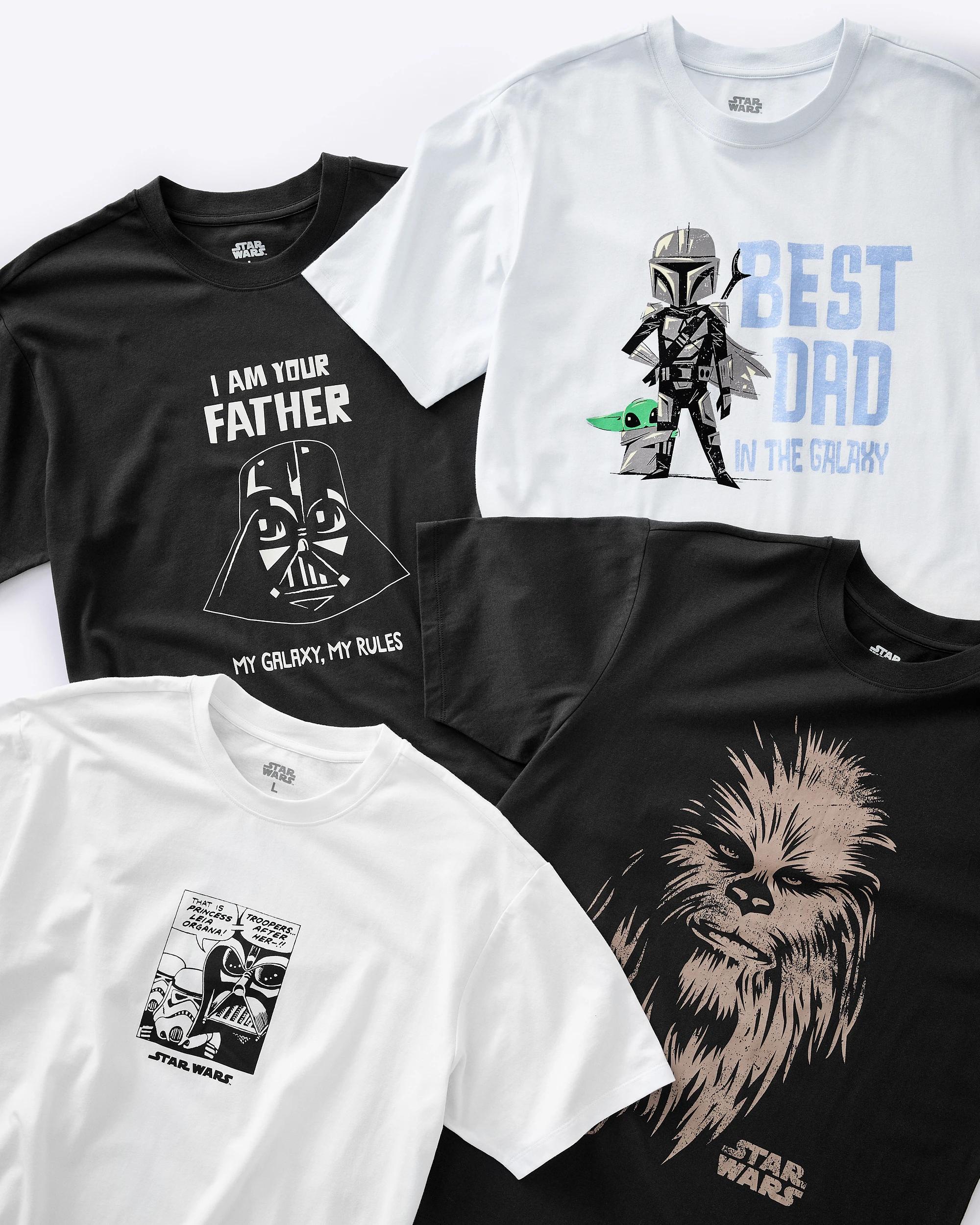 6 Licensed Australian Cotton Star Wars Comic T-shirt WHITE, 6 of 6