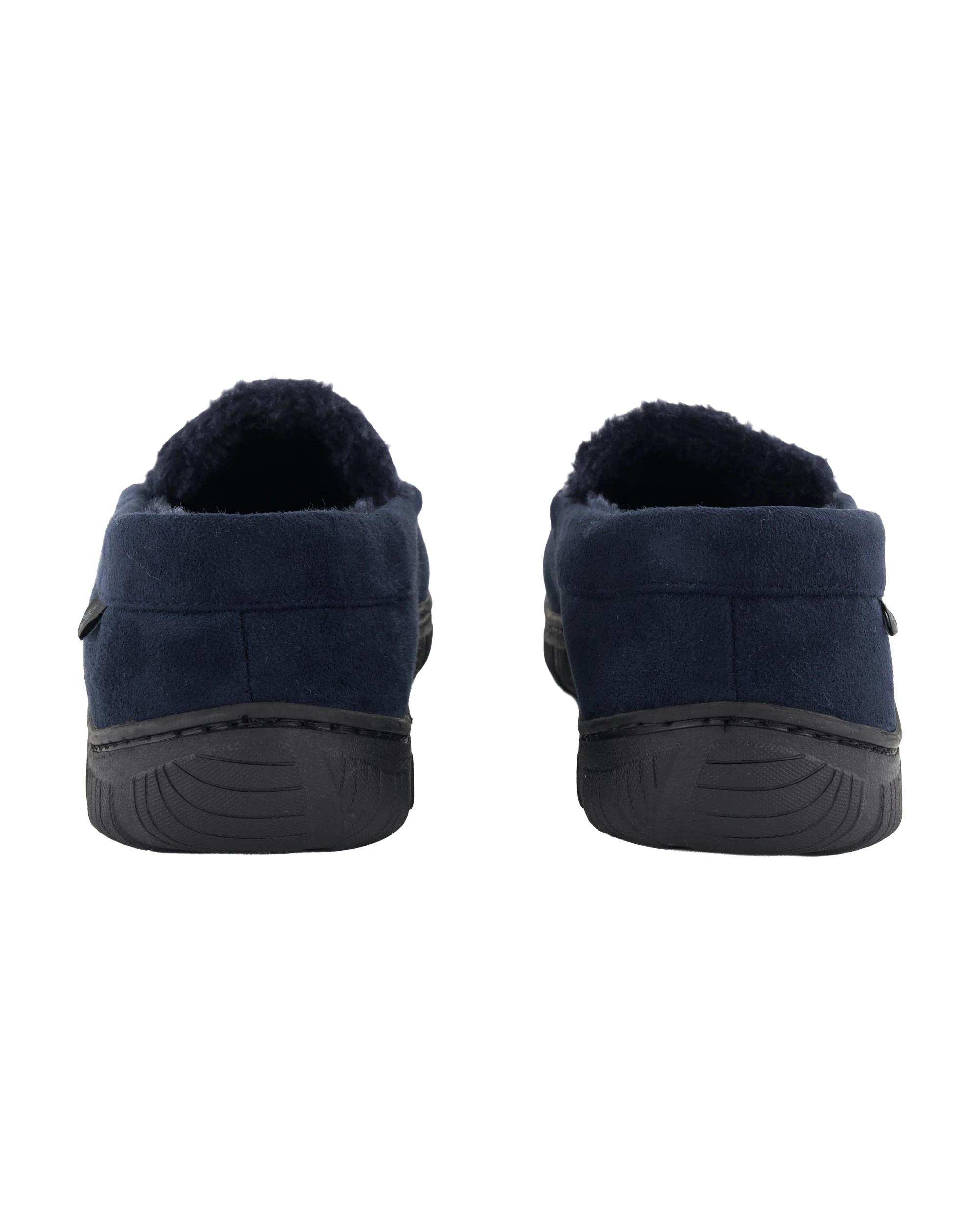 5 Hardsole Loafer Slippers Navy, 5 of 5