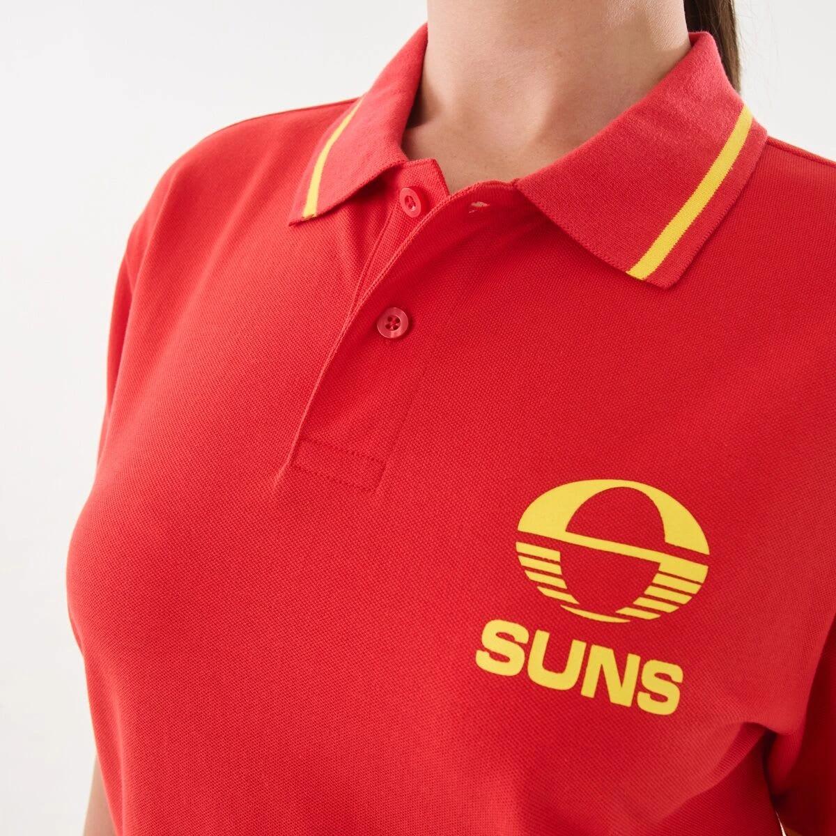 5 Official AFL Adult Polo Shirt Gc Suns, 5 of 6