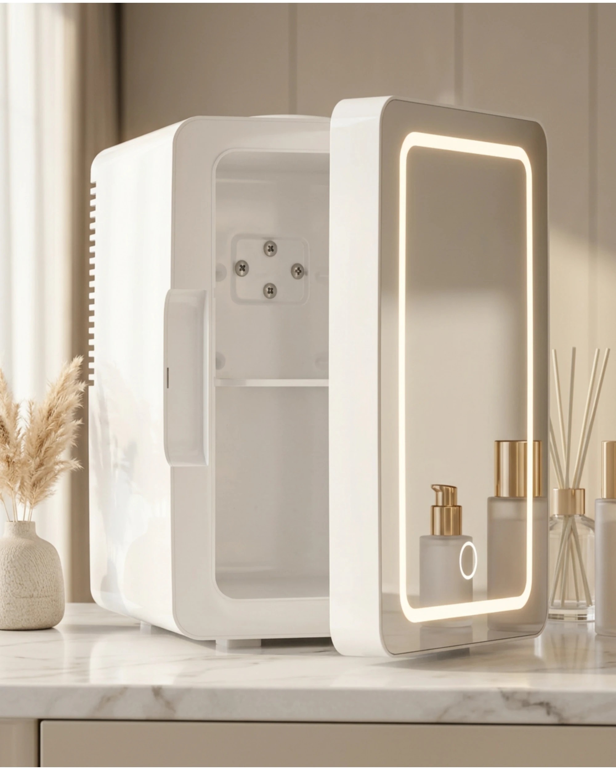 2 Yopower Portable Personal Mini Fridge 6 Liter AC/DC - White, 2 of 7