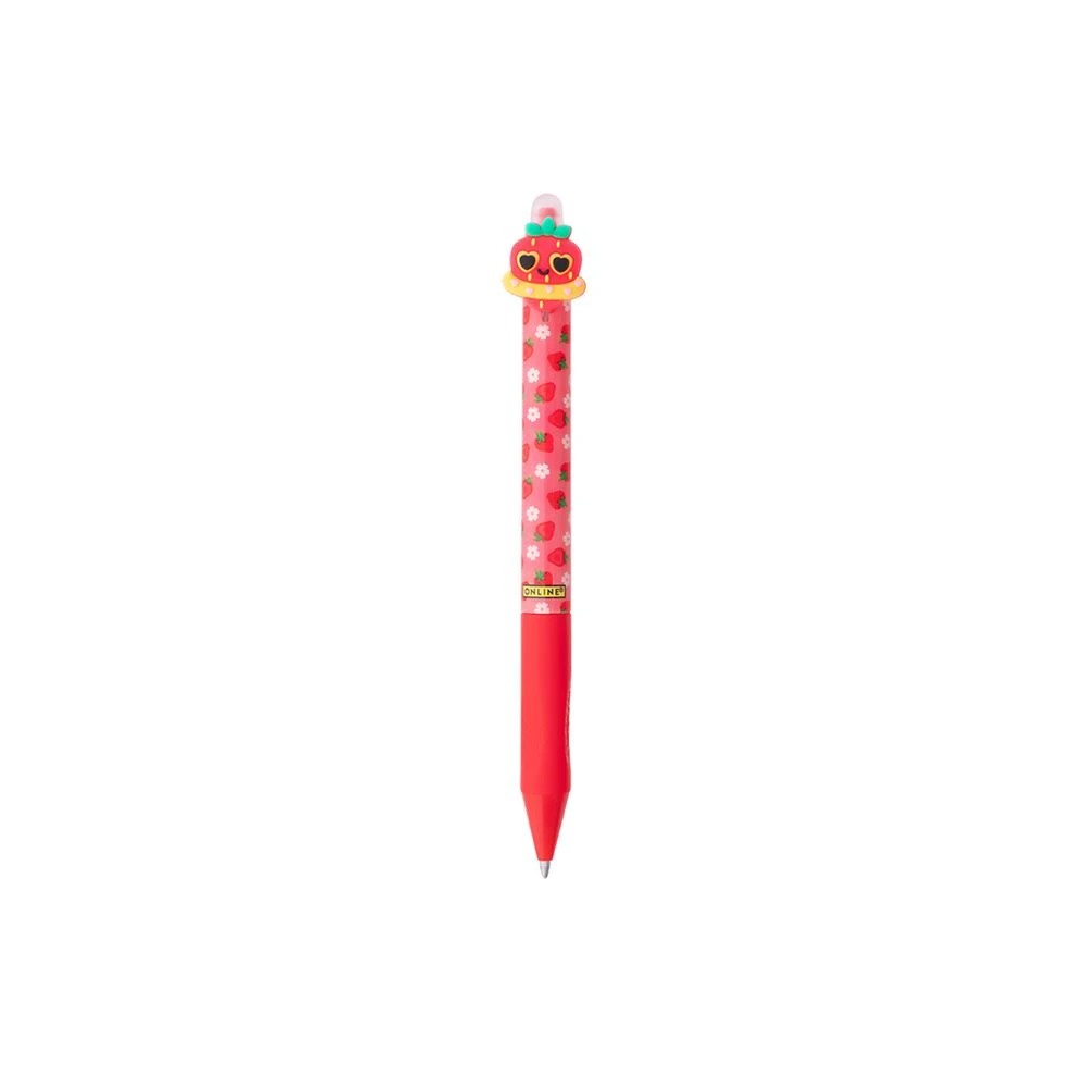 1 ONLINE magiXX Fun Erasable Gel Pen Strawberry, 1 of 3