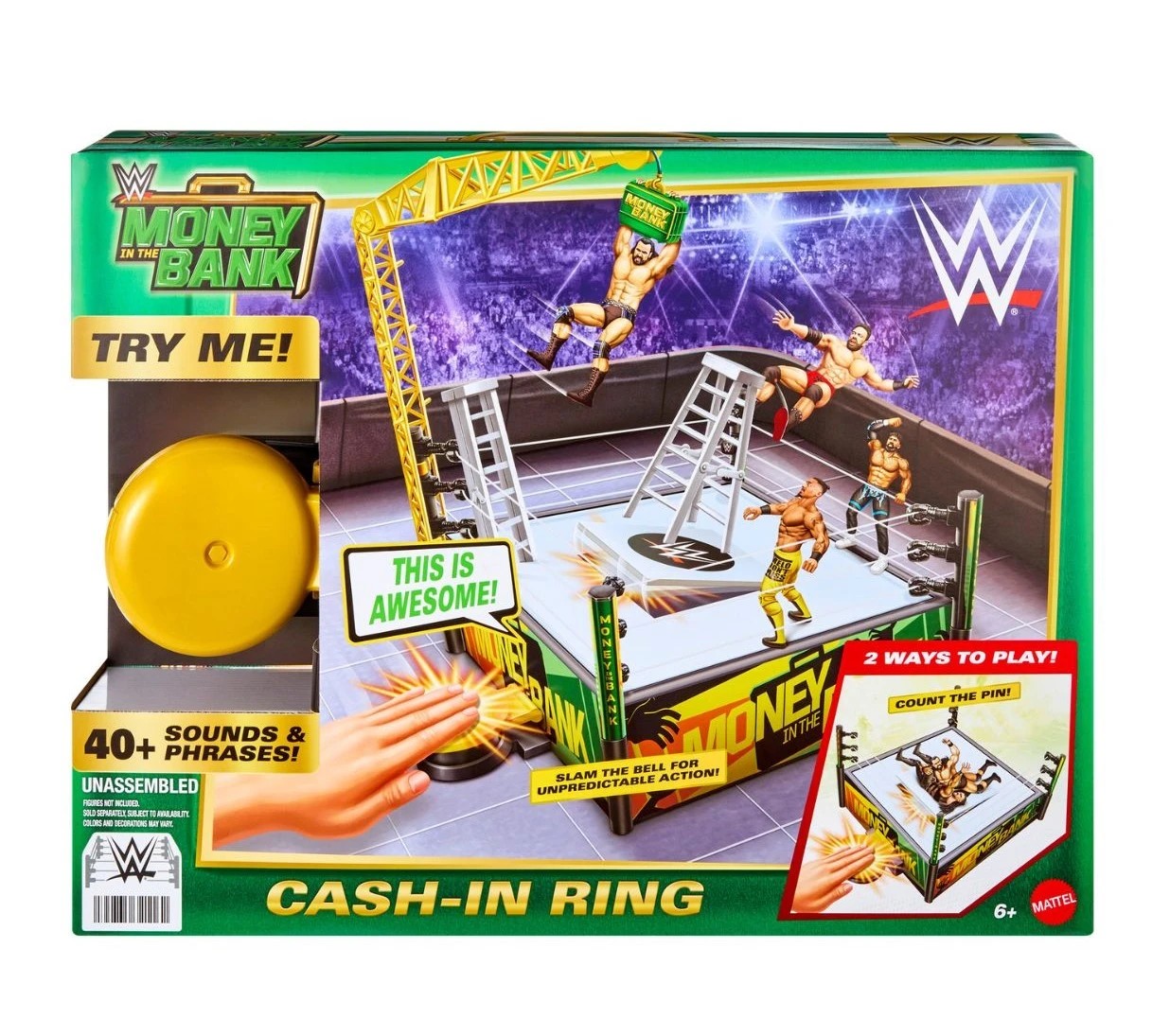 1 WWE Money In the Bank Cash-in Ring Playset, 1 of 7