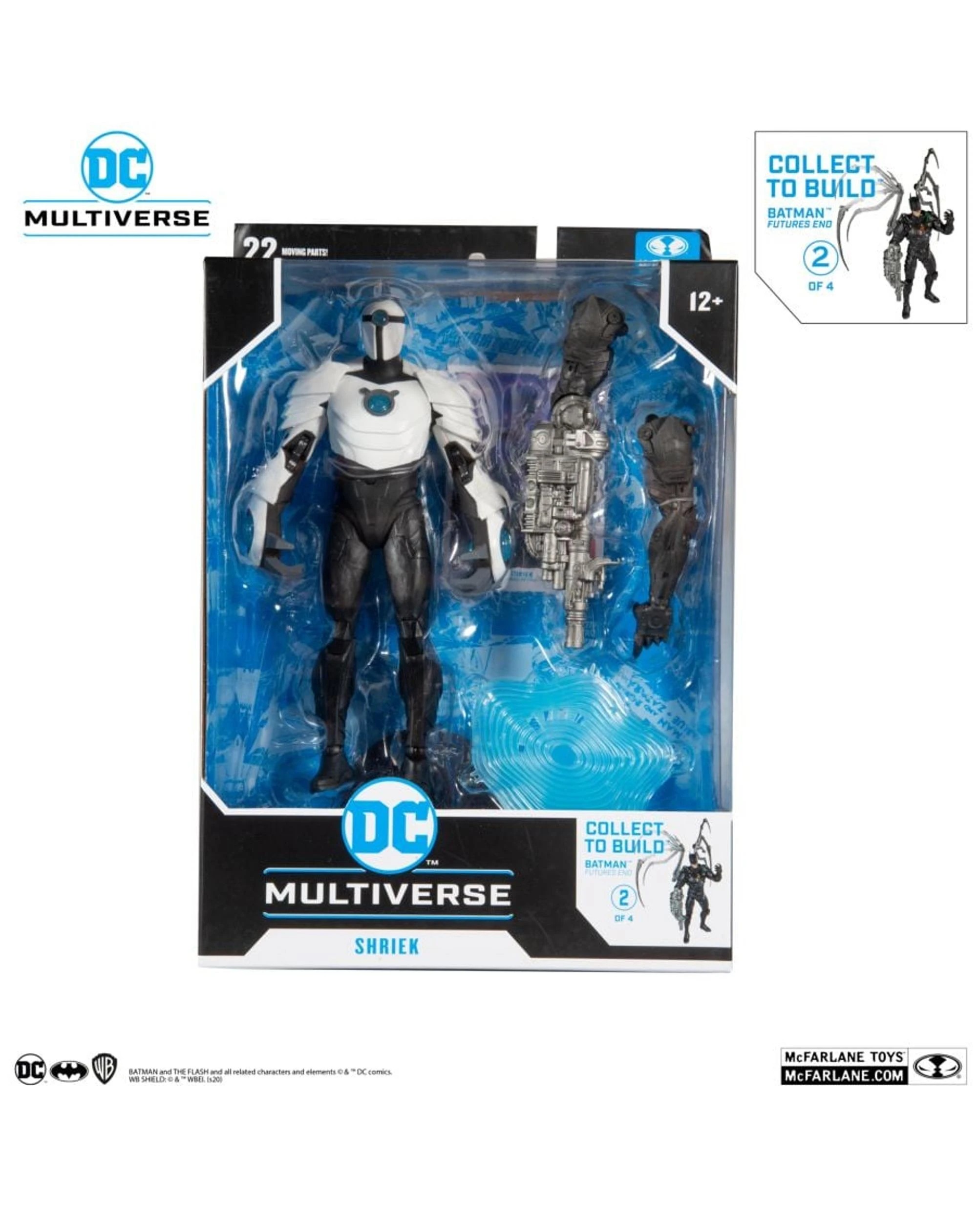 8 DC Multiverse Batman Beyond Shriek 7 inch Action Figure, 8 of 10