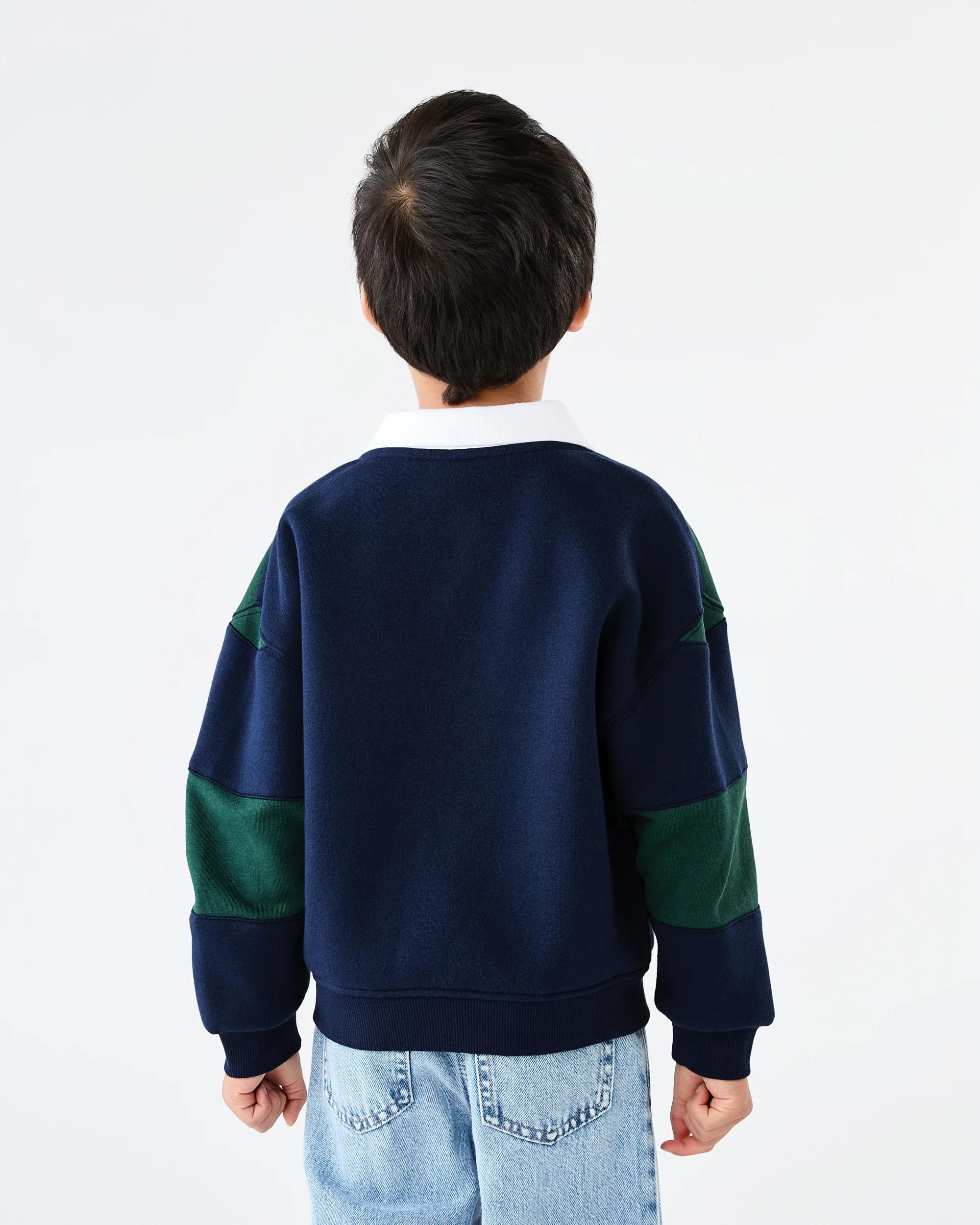 2 Oversized Rugby T-shirt Nvy Nature, 2 of 7