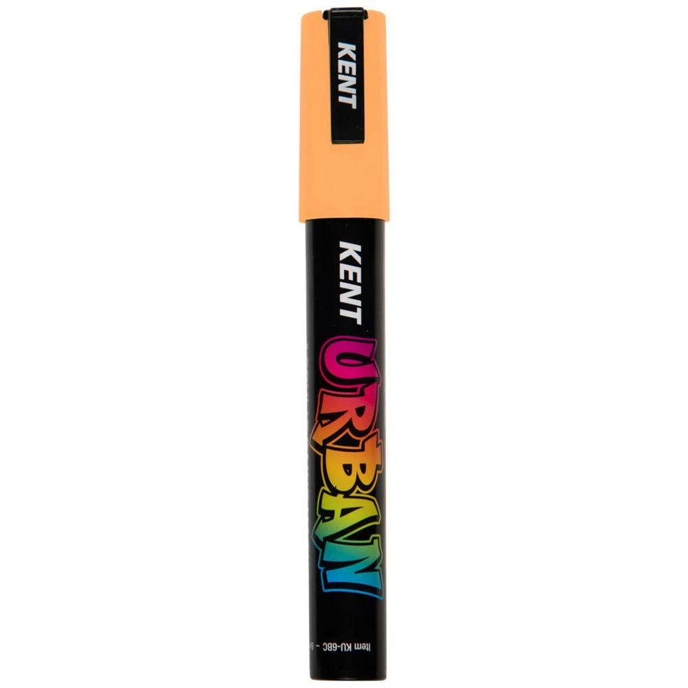 1 Kent Urban Acrylic Paint Marker 6mm Orange, 1 of 3