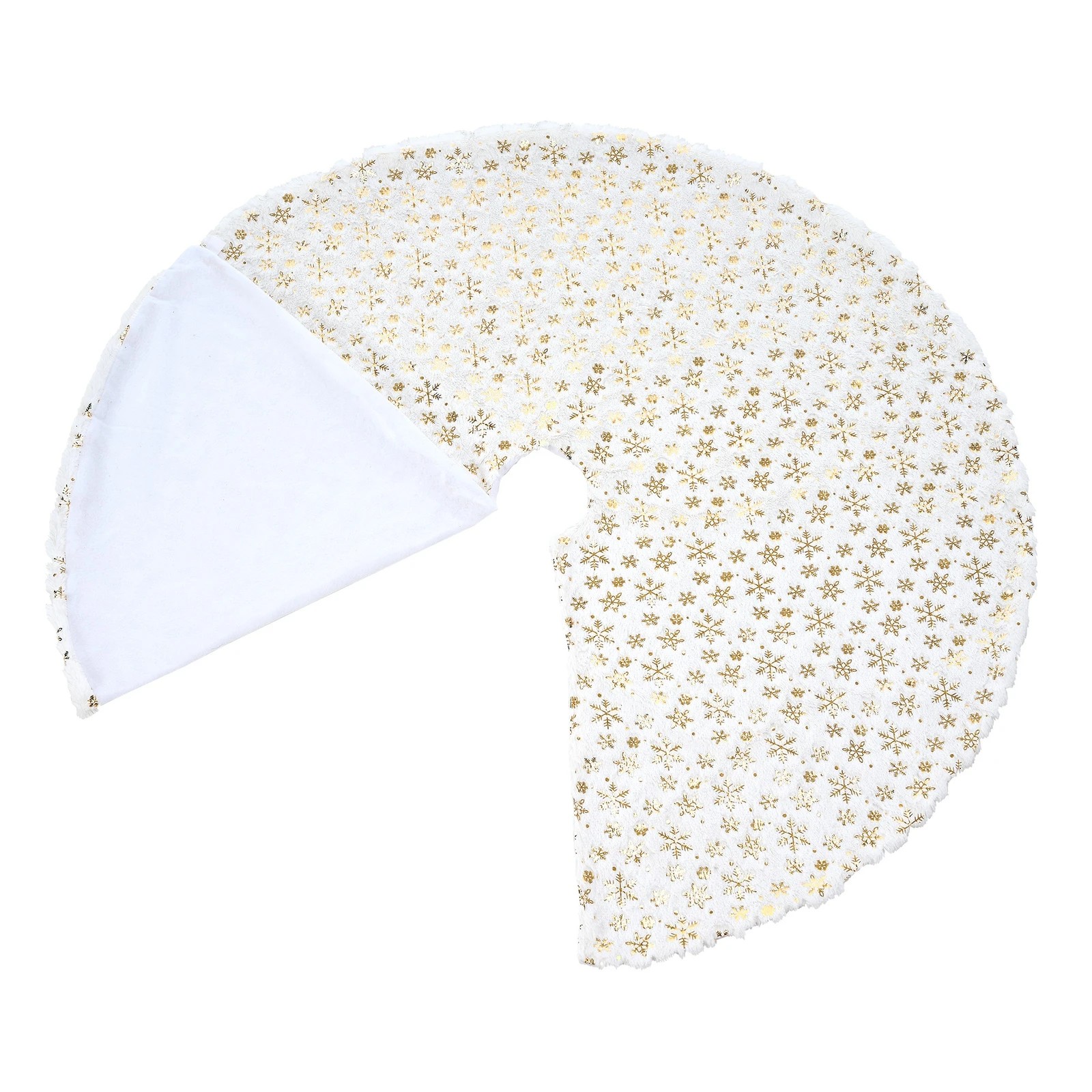 6 Tinseltown LED Christmas Tree 2.4M 8FT with Tree Skirt Light Snow-sprayed - Green, 6 of 8