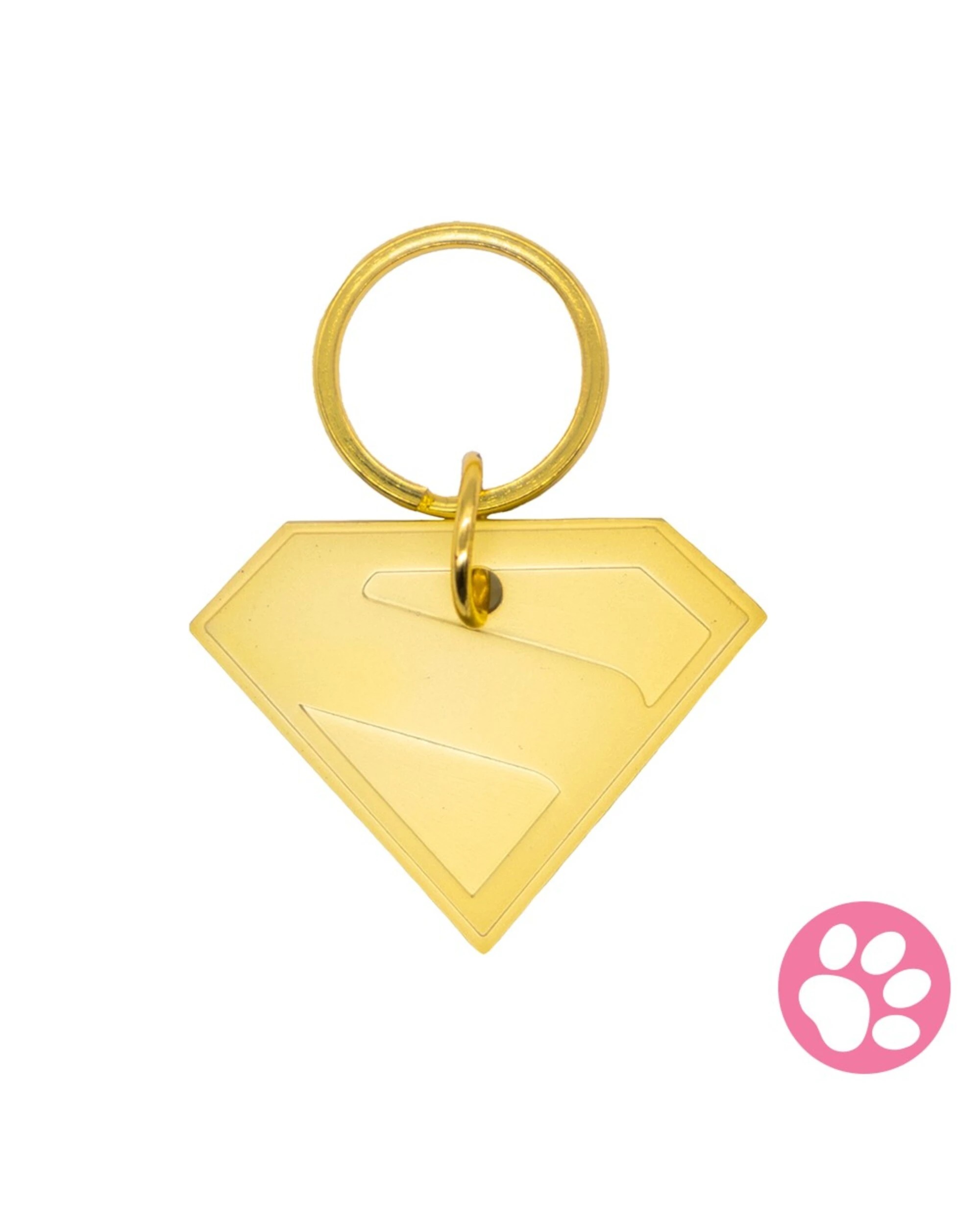 1 DC Comics - Superman 2025 - Superman Shield Pet ID Tag, 1 of 2