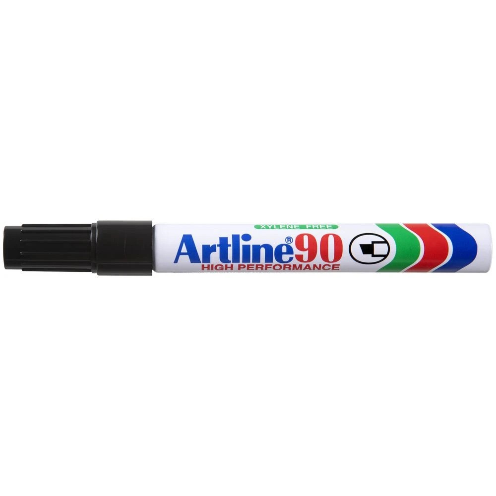 5 Artline 90 Permanent Marker Black 2 Pack, 5 of 6