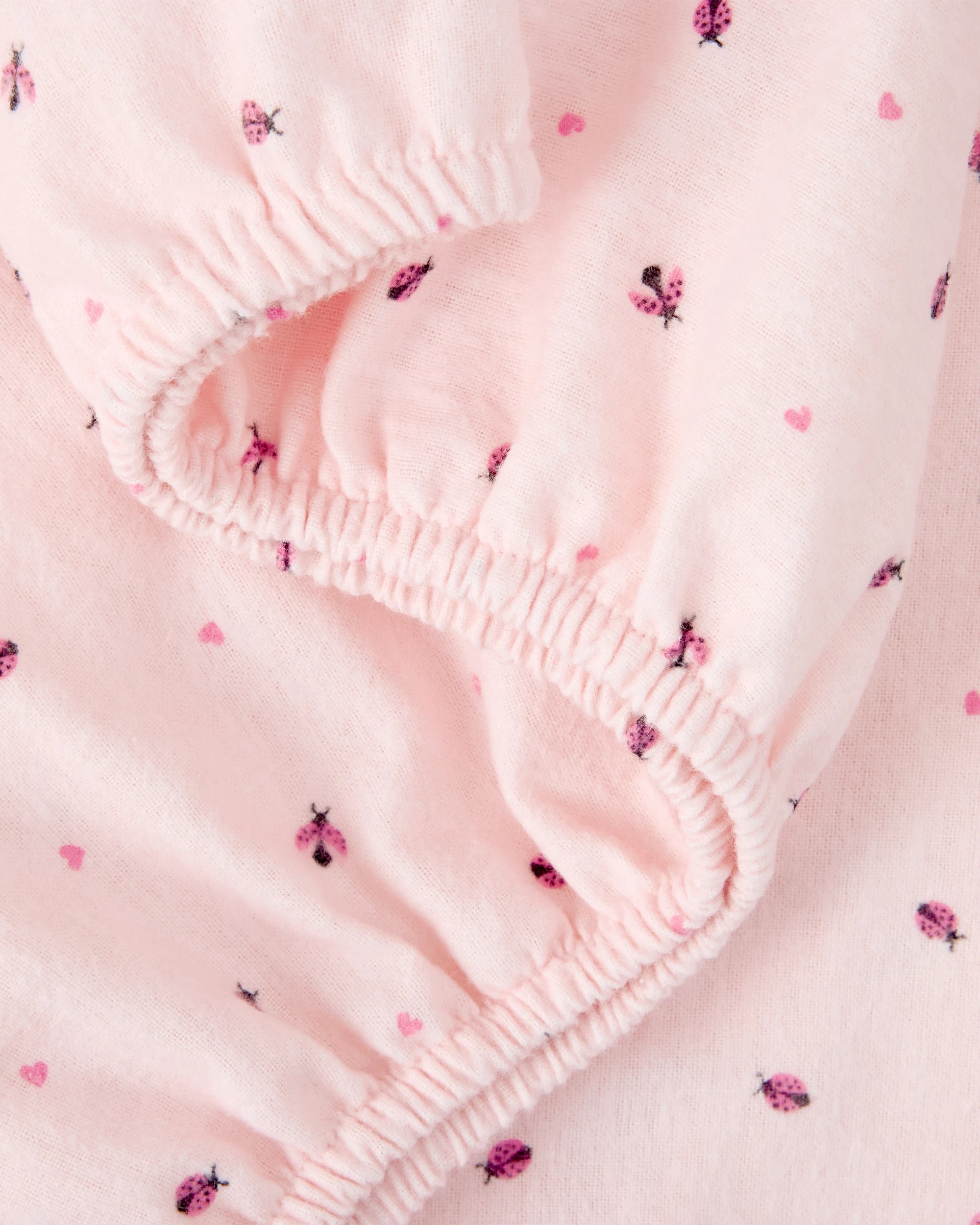 4 2 Pack Flannelette Cotton Fitted Cot Sheets - Flora, 4 of 6