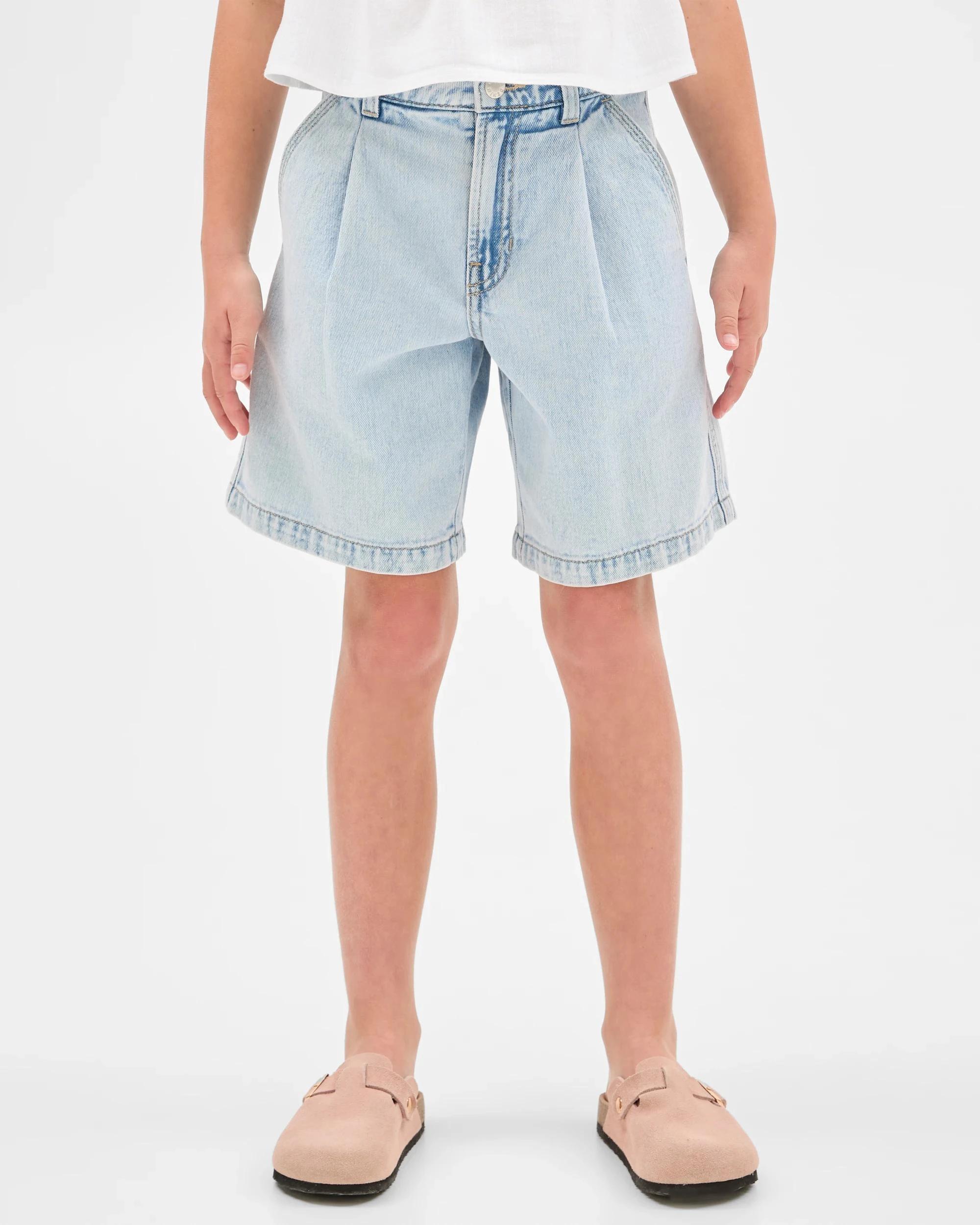 1 Target Denim Jorts LIGHT BLUE, 1 of 7