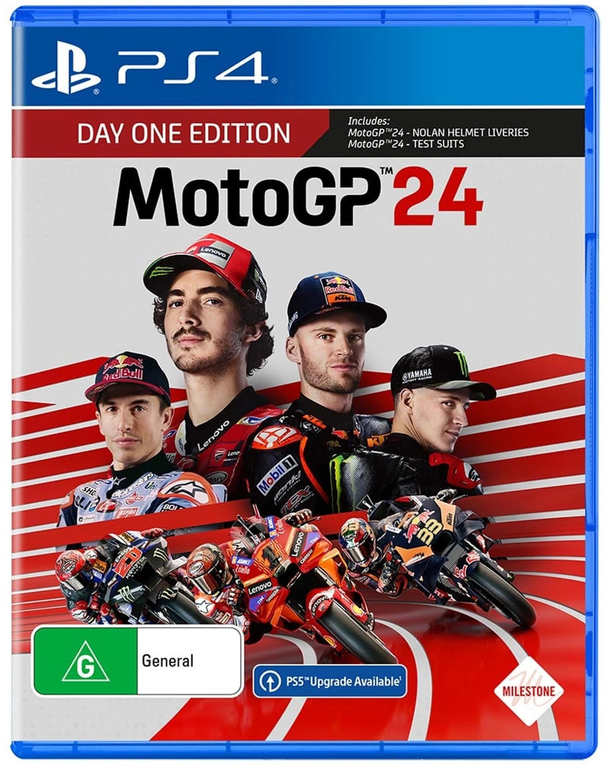 1 MotoGP 24 Day One Edition - PS4, 1 of 10