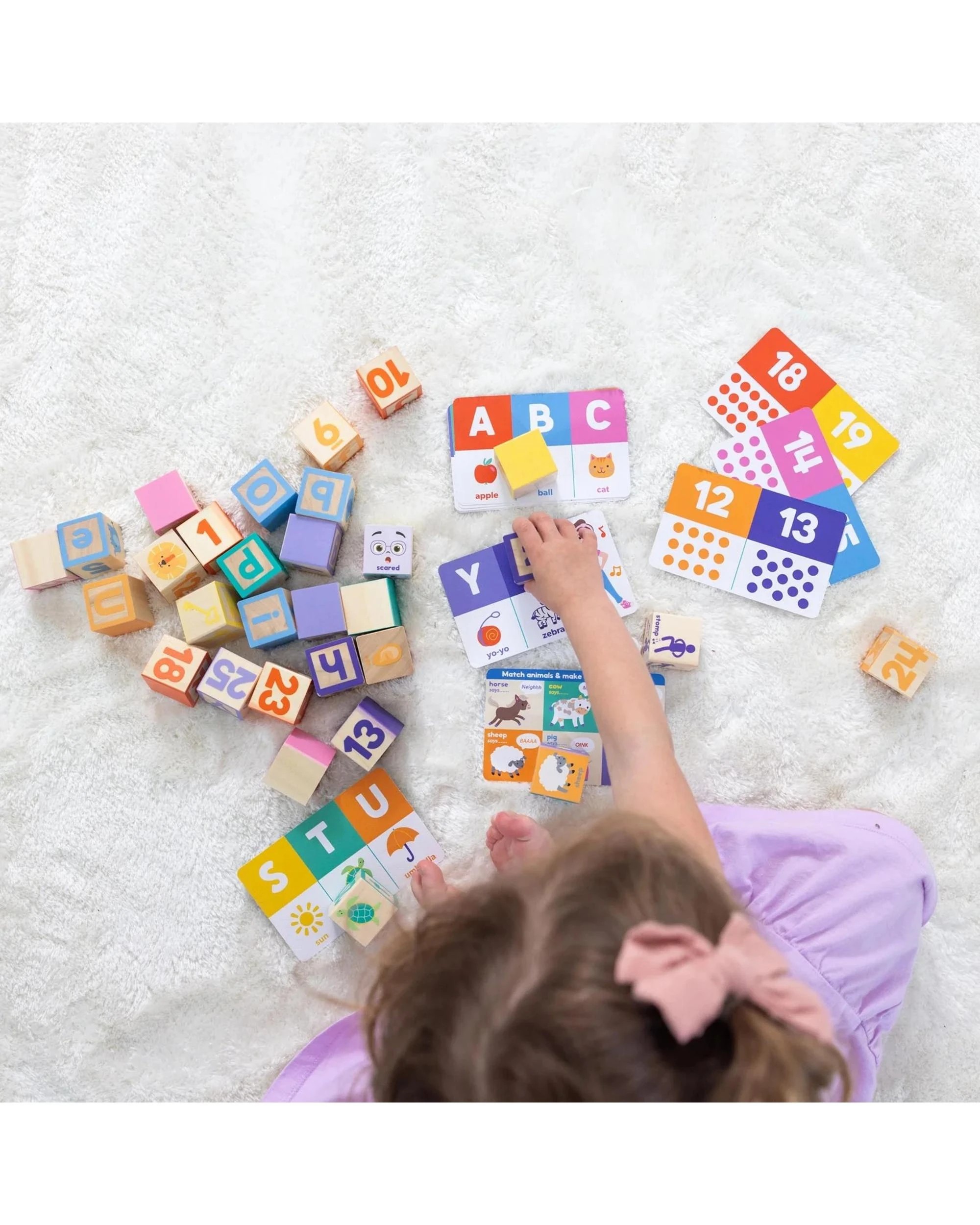 5 Melissa & Doug Melissa and Doug Ms Rachel Wooden Learning Blocks, 5 of 9