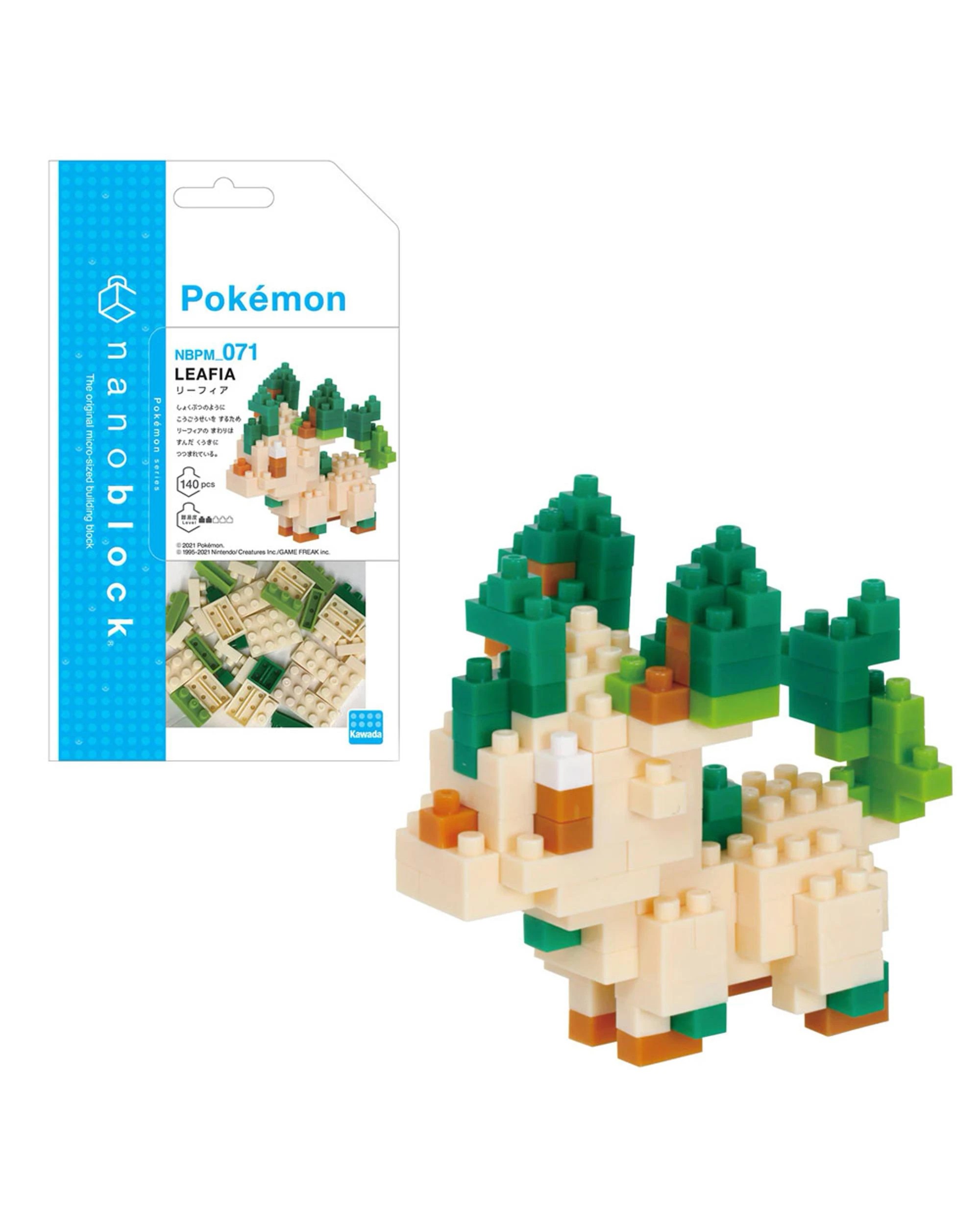 1 Nanoblock Pokemon Leafeon, 1 of 2