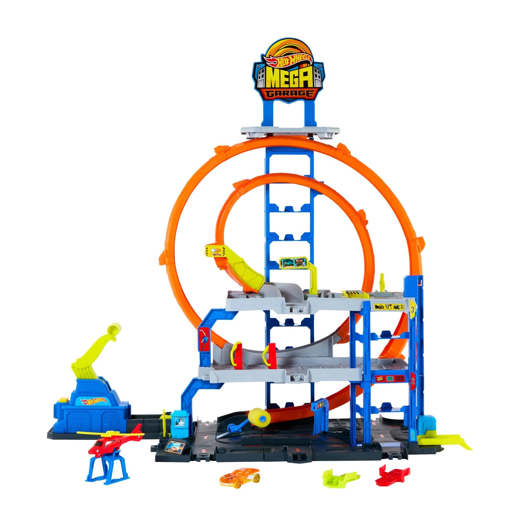 2 Hot Wheels Mega Loop Garage Playset, 2 of 6