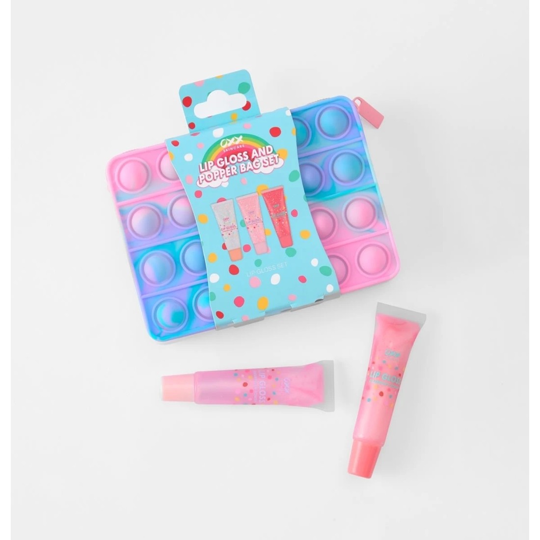 9 OXX Skincare Lip Gloss and Popper Bag Set, 9 of 9
