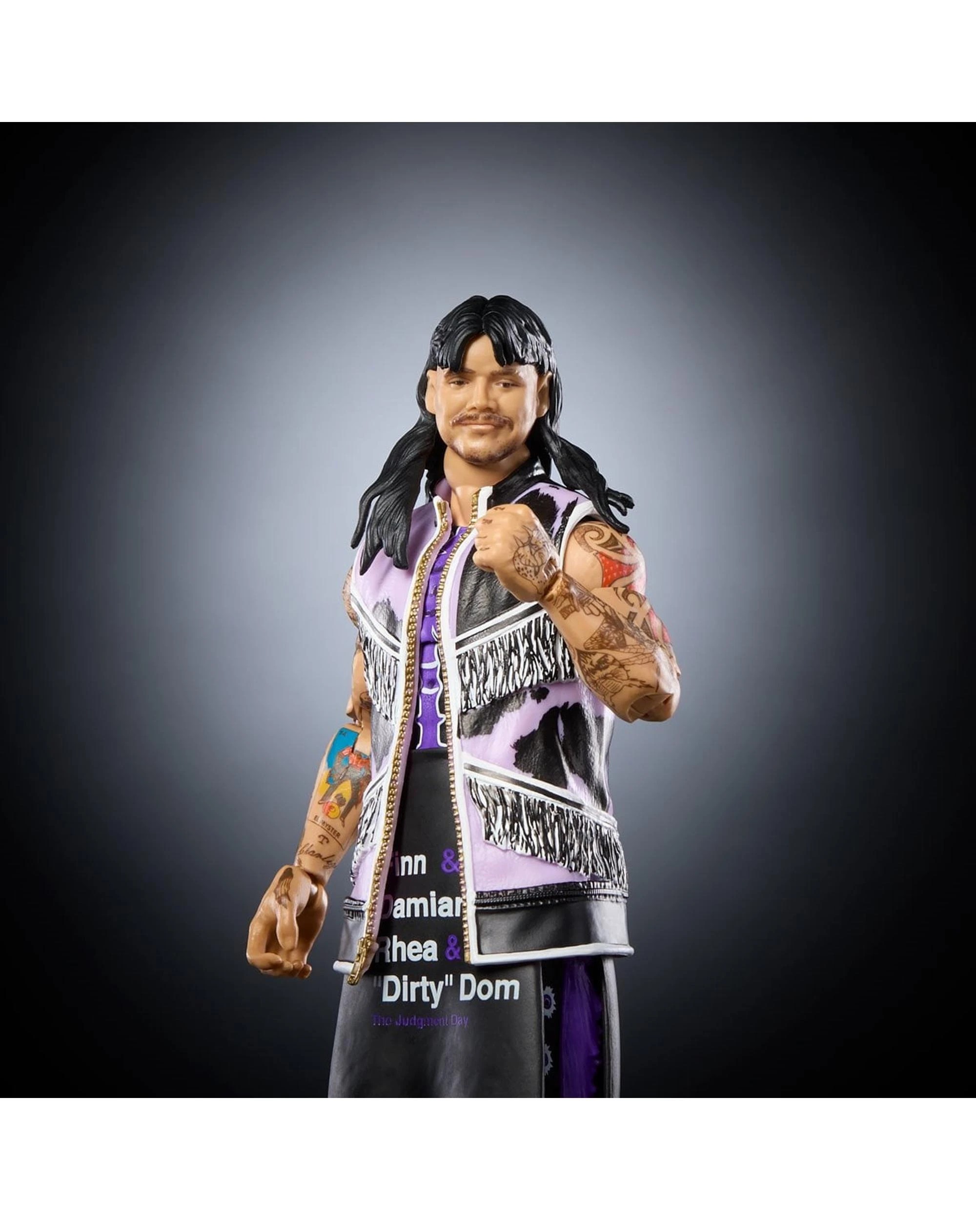 7 WWE Elite Collection Greatest Hits "Dirty" Dominik Mysterio Action Figure, 7 of 7