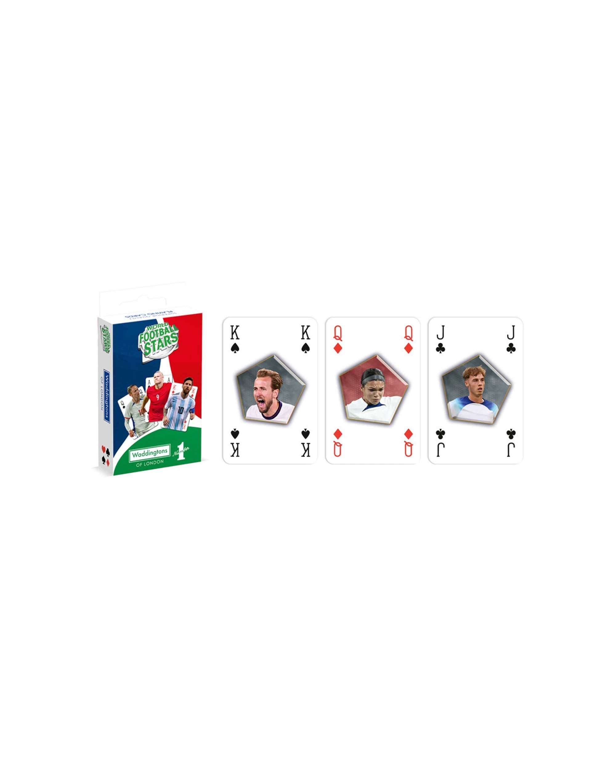 2 Waddingtons World Football Stars Playing Cards, 2 of 5