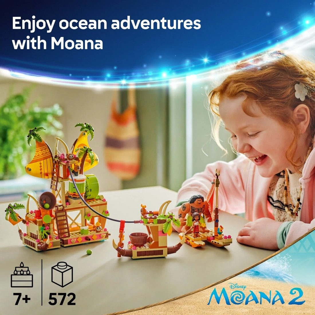 6 LEGO Disney Moana 2 Kakamora Barge 43258, 6 of 11