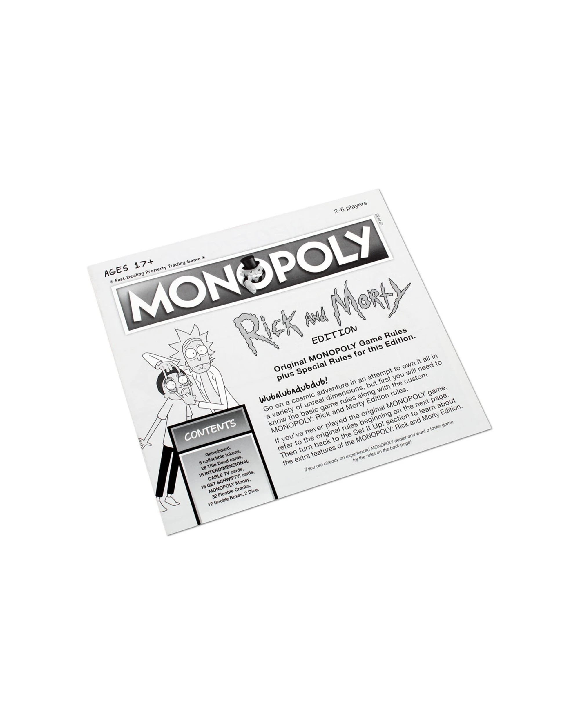 7 Monopoly Rick and Morty Edition Tabletop Themed Board Game 1 - Multi, 7 of 8