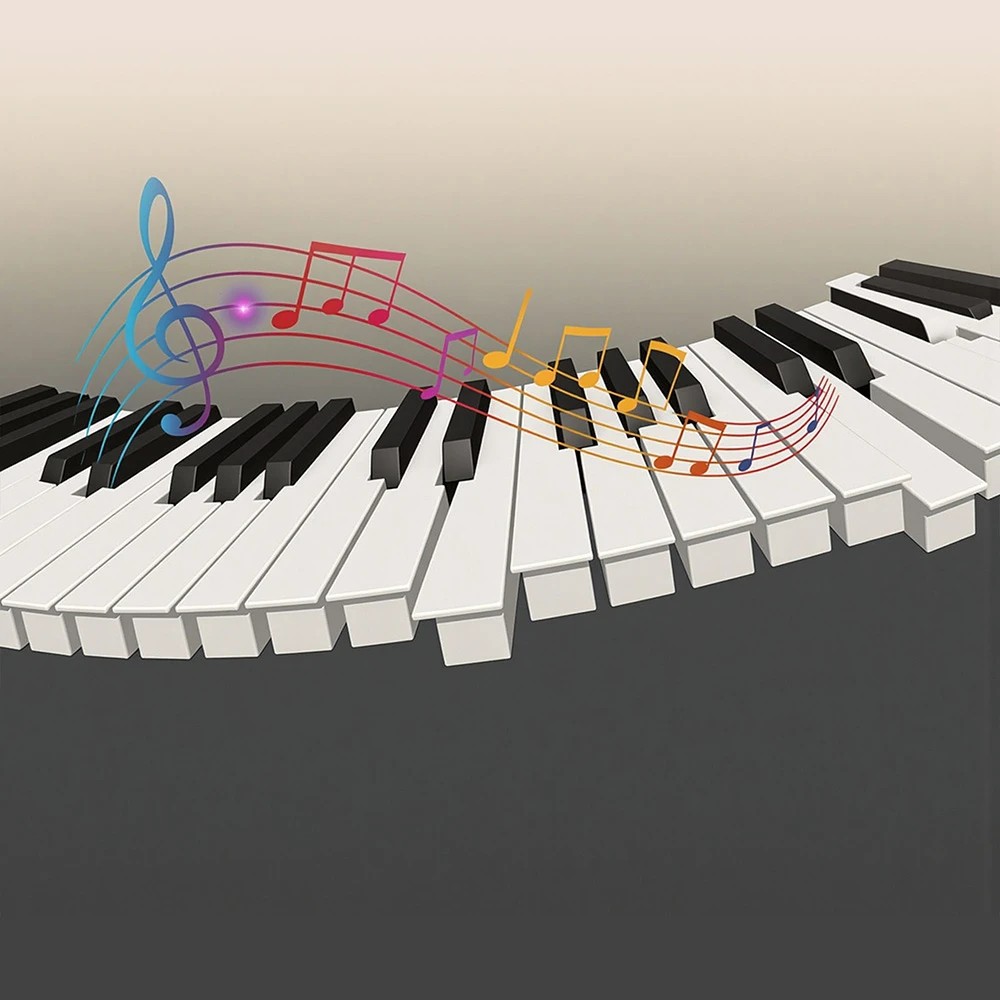 4 Alpha Piano Keyboard 88 Keys Electric Electronic Keyboard Piano Gift Black - Black, 4 of 7