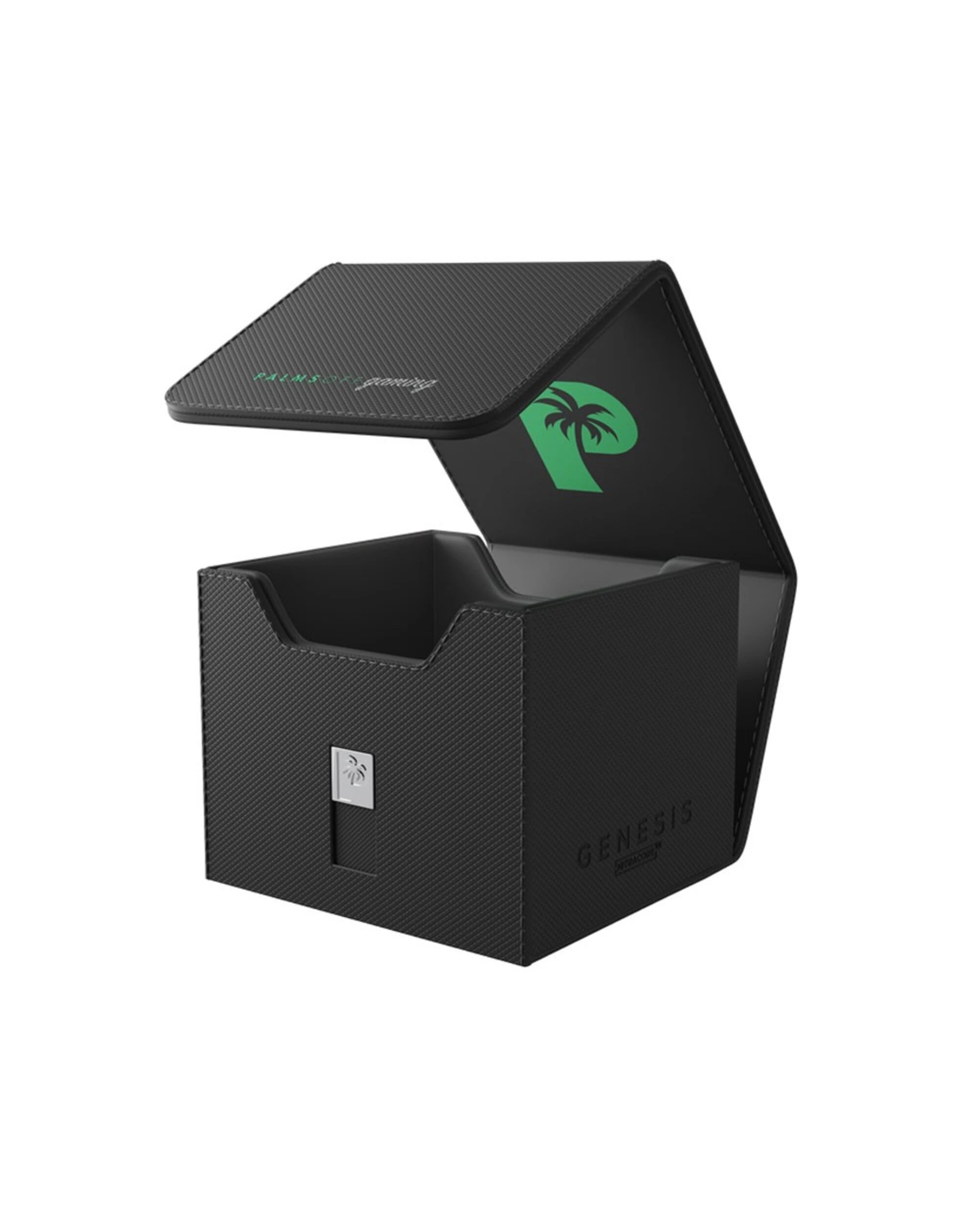 1 Palms Off Gaming - Genesis Deck Box - Black, 1 of 5