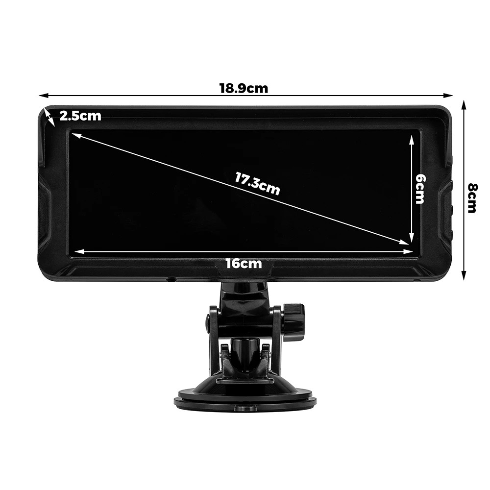 2 PlayPals Baby Car Camera Monitor 2-Kids Rotation Night Vision HD 1080P - Black, 2 of 3