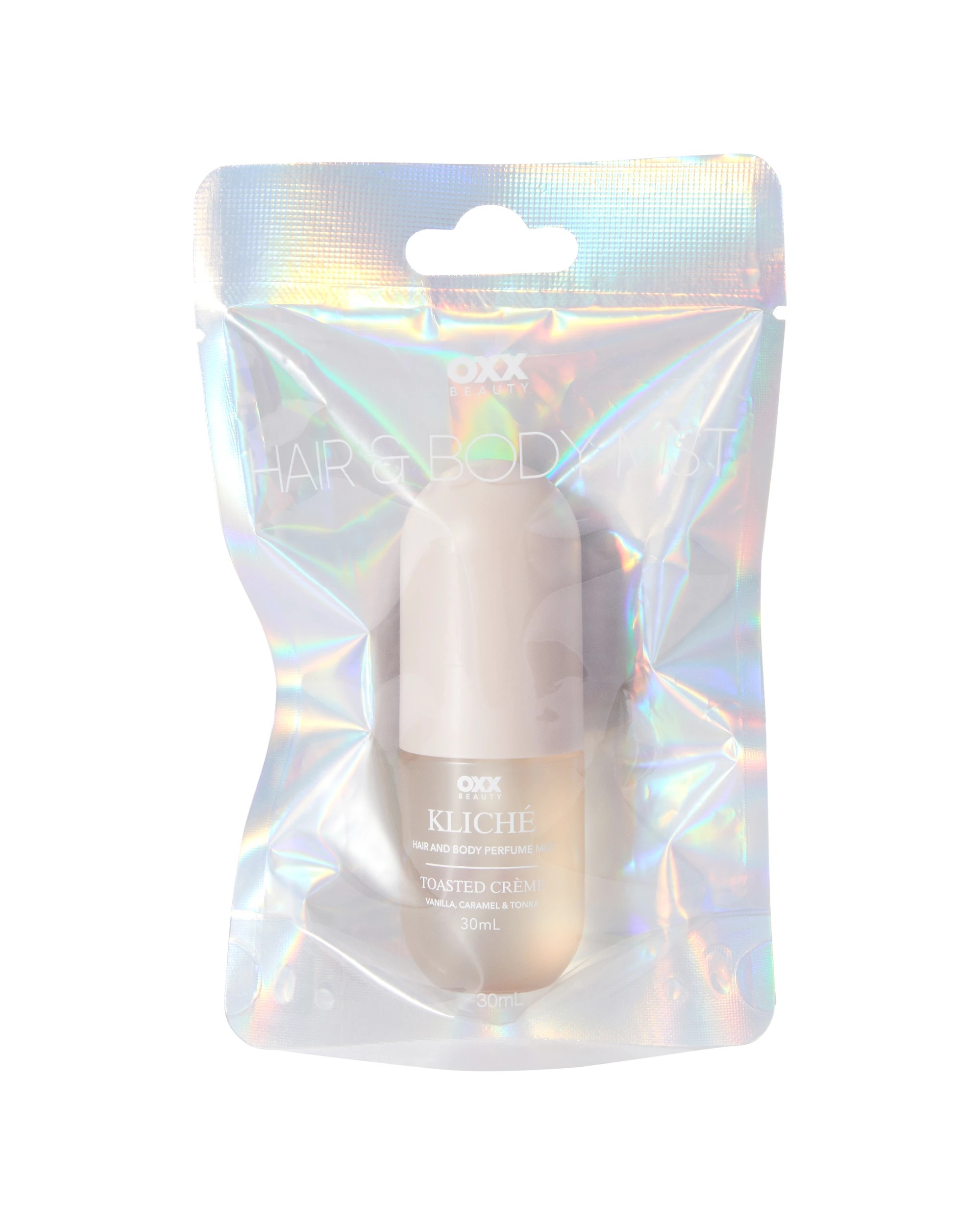 1 OXX Beauty Kliche Toasted Creme Hair and Body Perfume Mist 30ml, 1 of 6