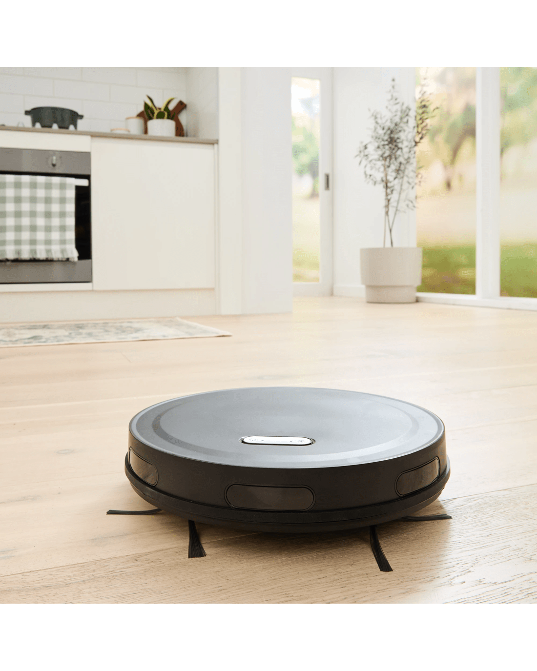 2 Robotic Vacuum - Black, 2 of 10