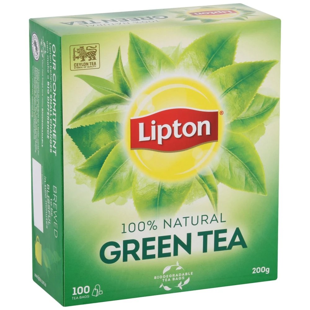 1 Lipton Green Tea Bags 100 Pack, 1 of 5