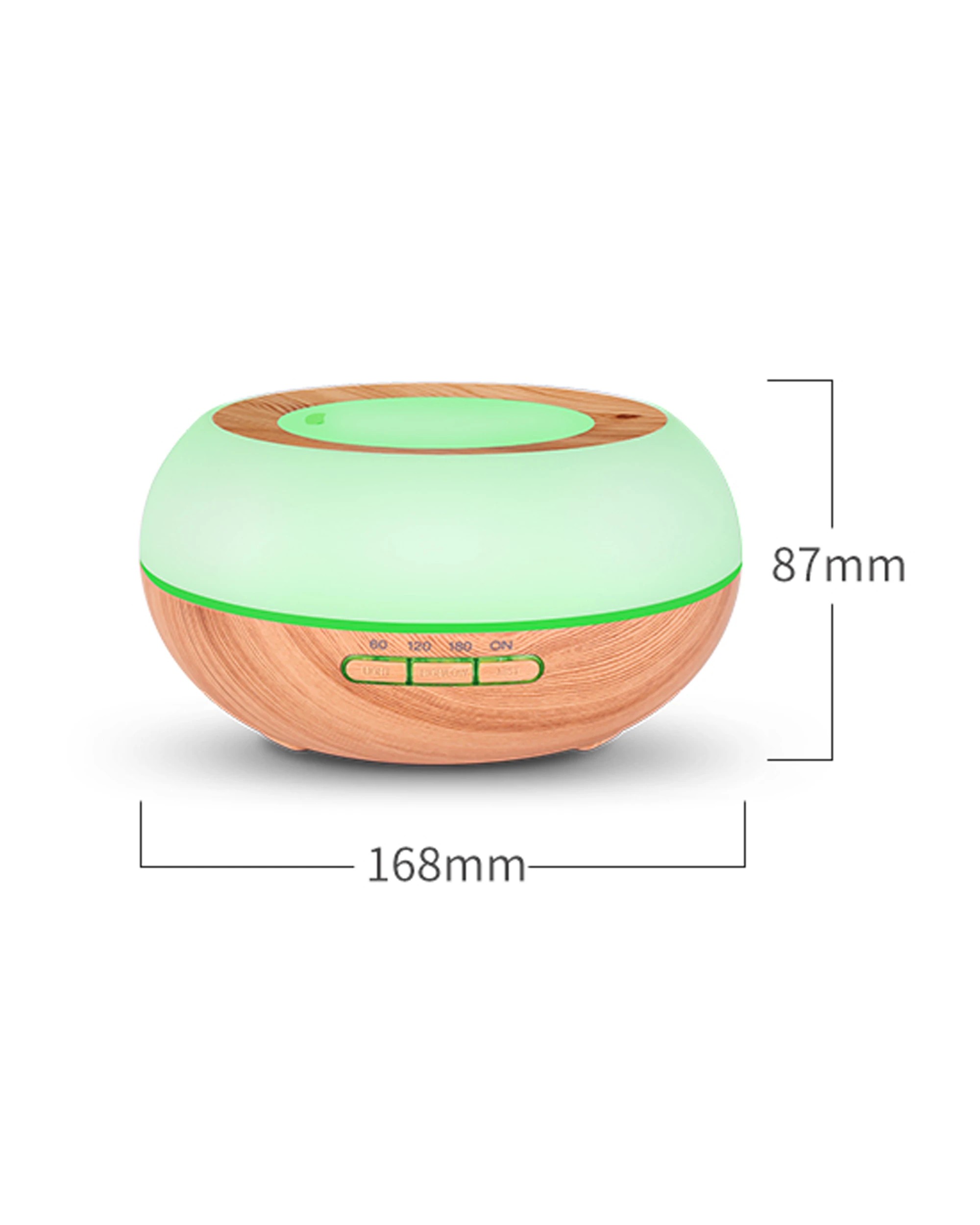 3 TODO 300Ml Humidifier Aromatherapy Diffuser Ultrasonic 7 Colour Led + Essential Oil - White, 3 of 3