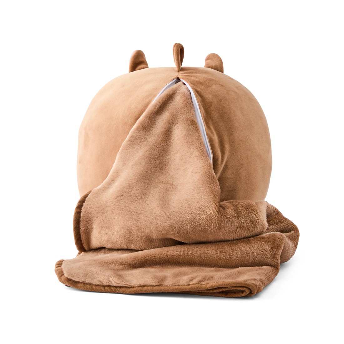 4 2-in-1 Capybara Travel Blanket and Pillow, 4 of 6