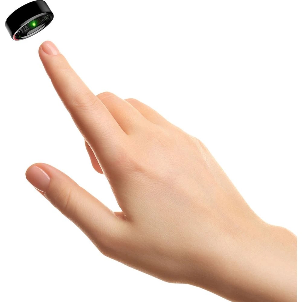 6 Ryze Element Smart Ring Black Size 13, 6 of 6