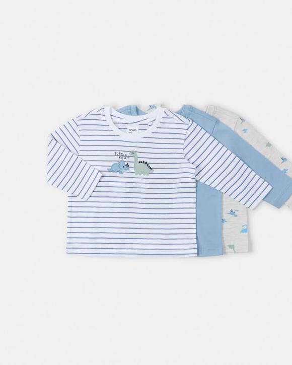 3 Pack Long Sleeve T-shirts