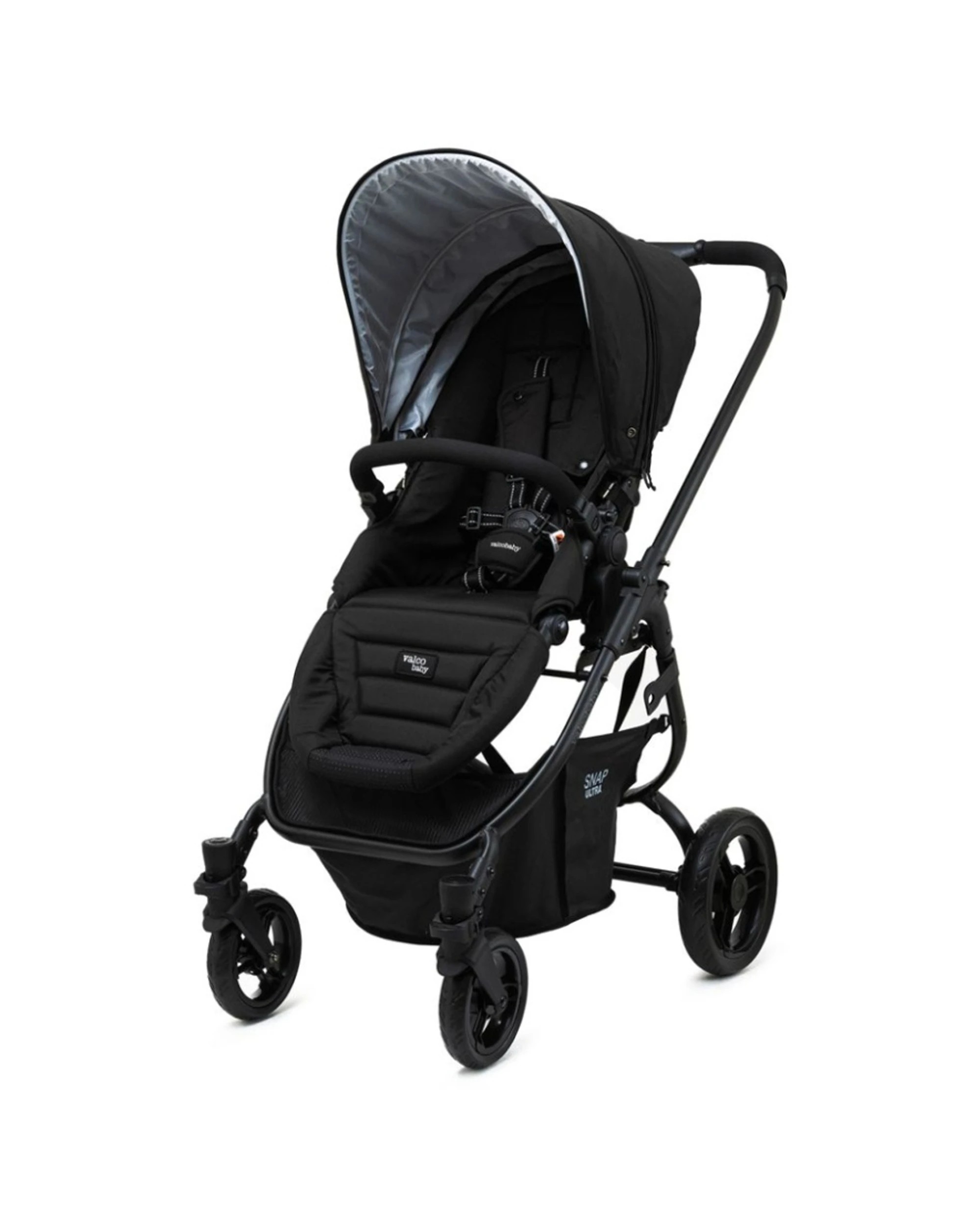 5 ValcoBaby Snap Ultra P Stroller Reversible Seat Compact Fold With Bootcover - Black, 5 of 8