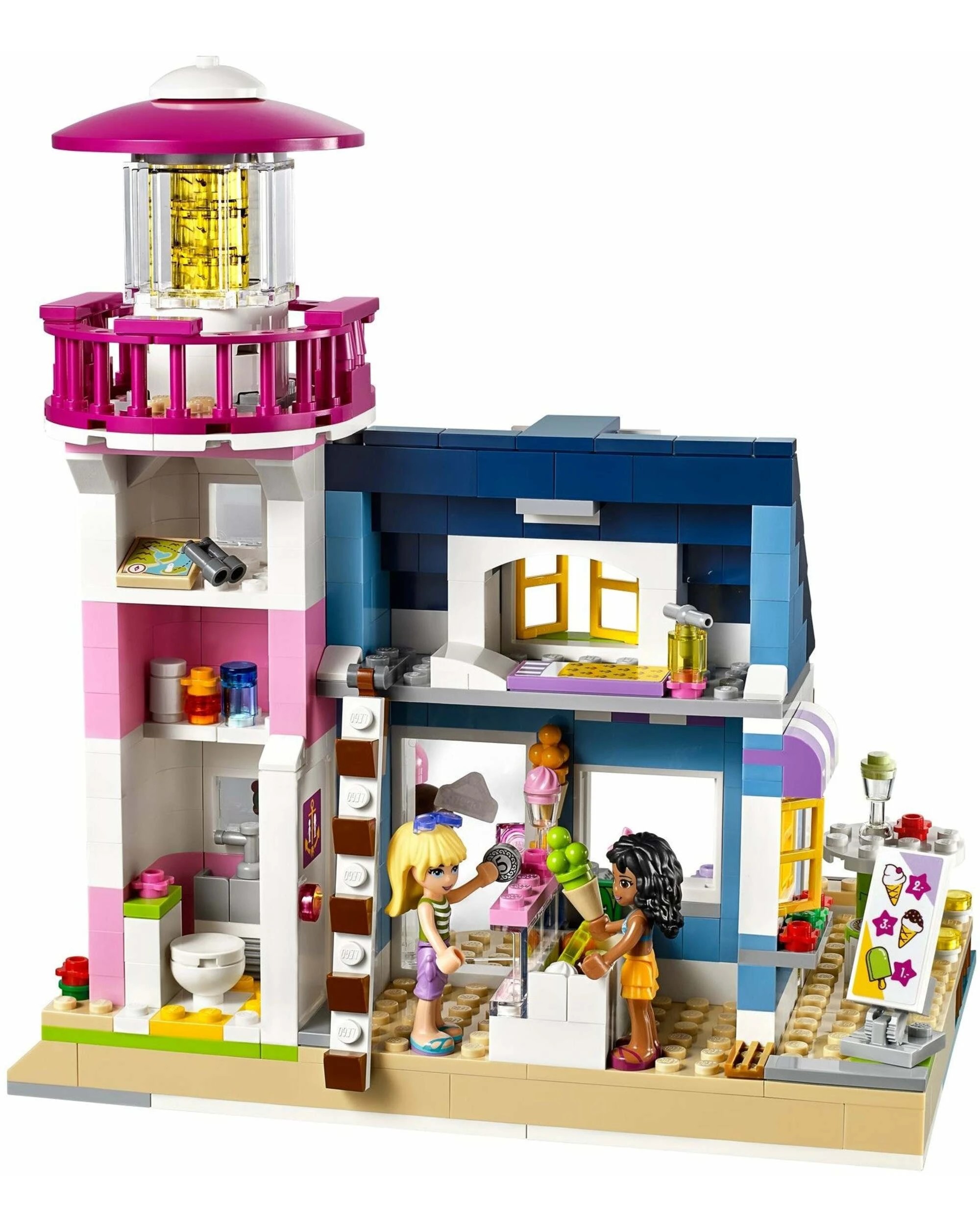 3 LEGO 41094 Heartlake Lighthouse - Ice Cream Shop & Secret Room, 3 of 5