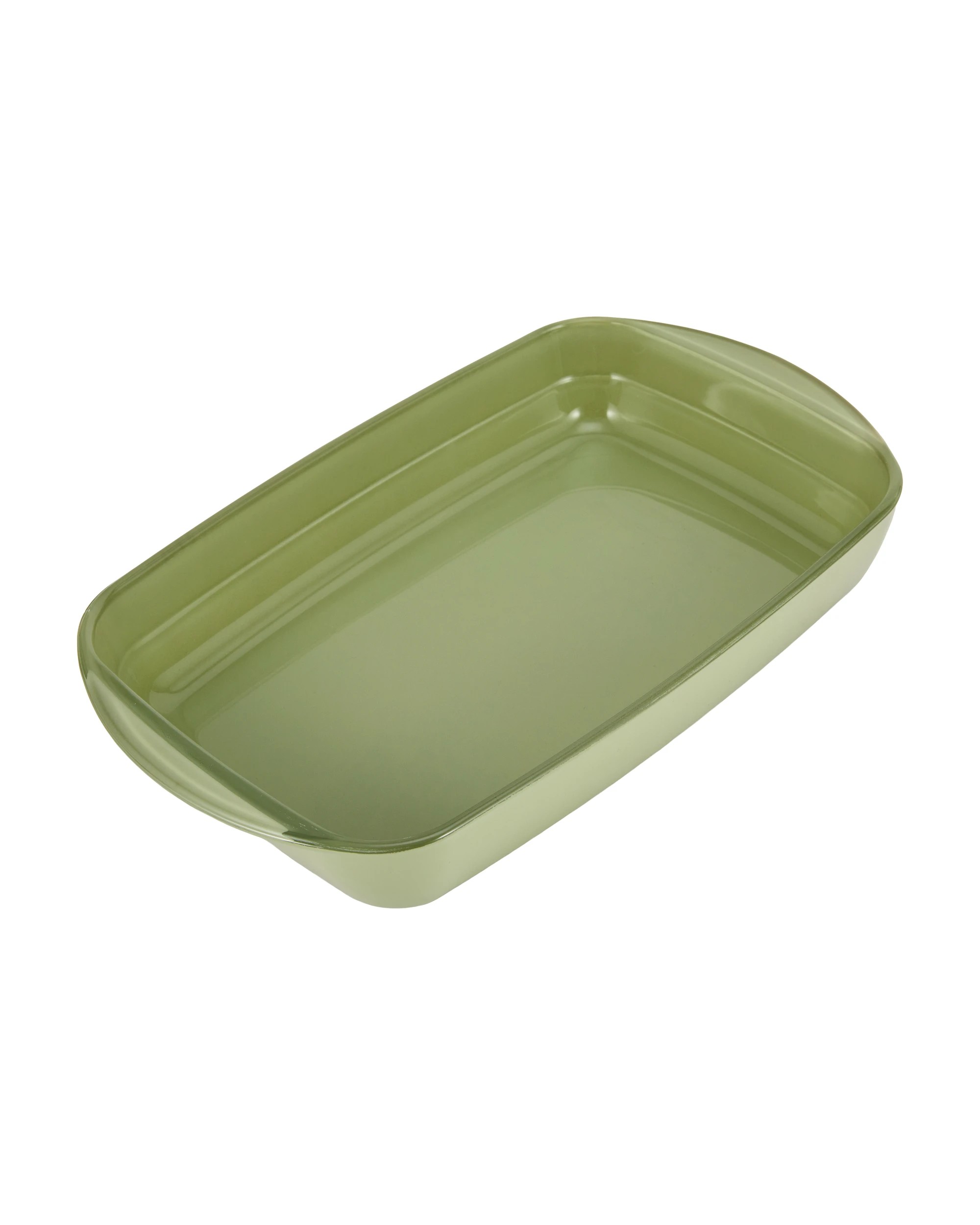 1 2L Glass Baking Dish - Green, 1 of 5