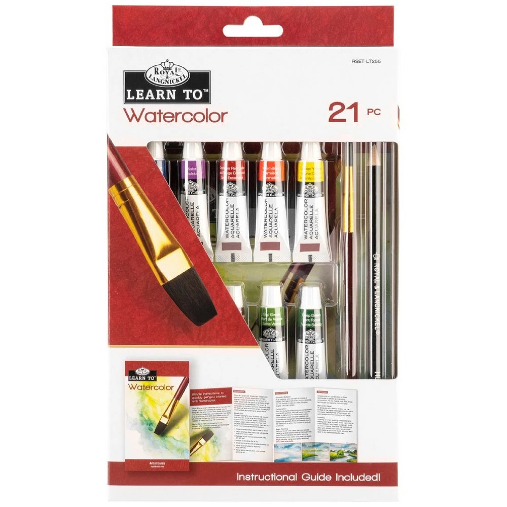 1 Royal & Langnickel Learn To Art Watercolour Set 21 Piece, 1 of 6