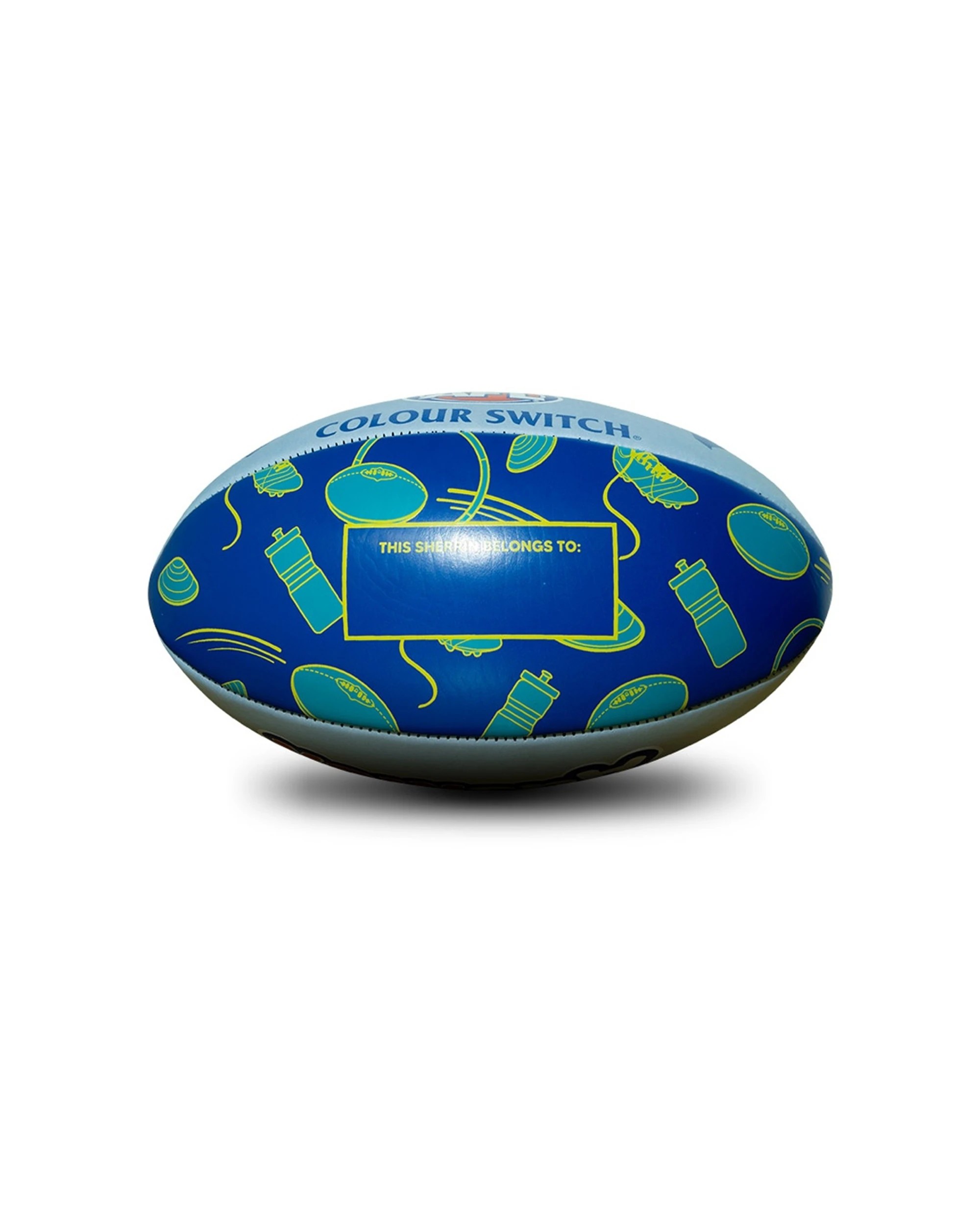 2 Sherrin AFL Auskick UV Activated Colour Switch Football Size 2 - Multi, 2 of 6