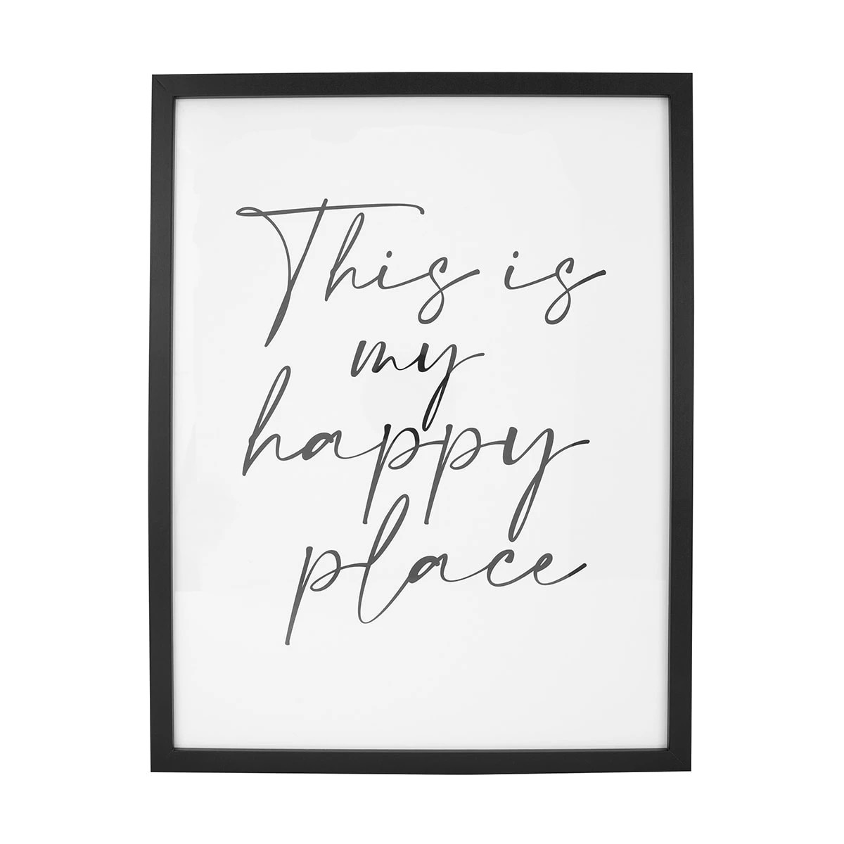 1 Happy Place Framed Print, 1 of 5