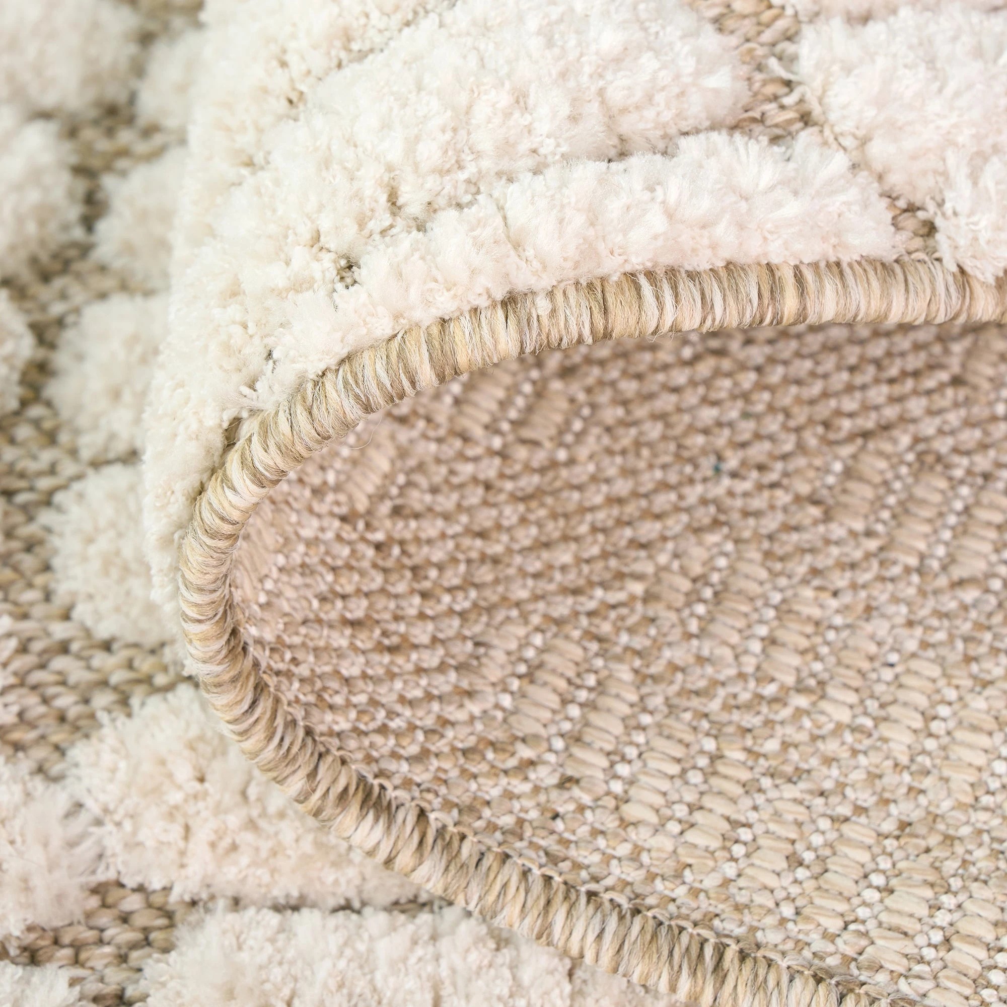 8 Common Ground Rugs Belmonte Fossil 340x240cm - Extra Large Floor Rug - White, 8 of 8