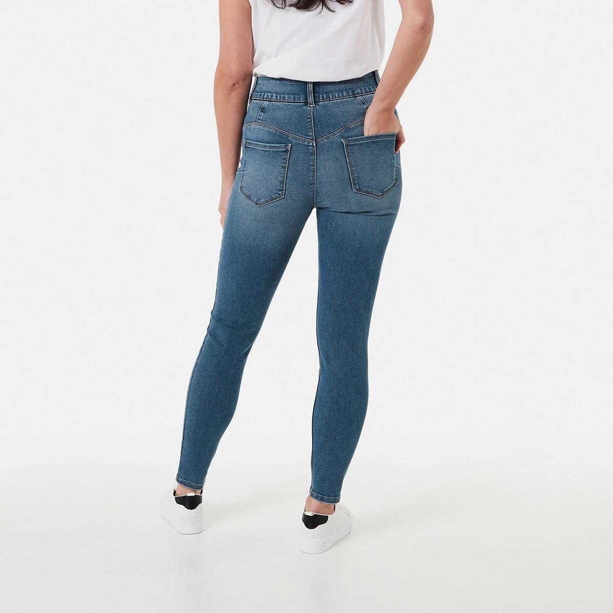 4 Shapewear Jeans MID WASH, 4 of 9