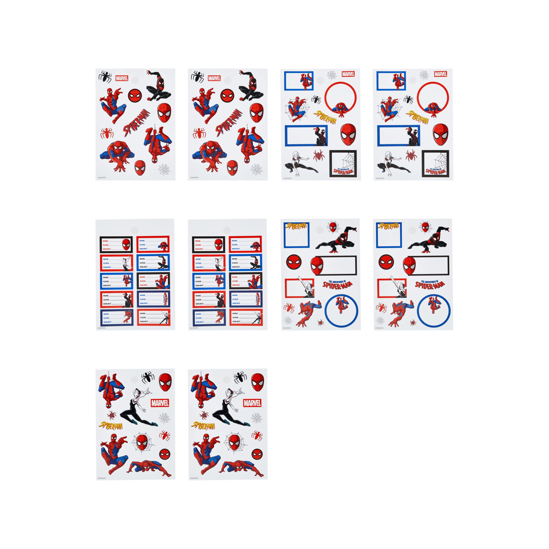 2 Marvel Spider-Man Sticker Pack, 2 of 3