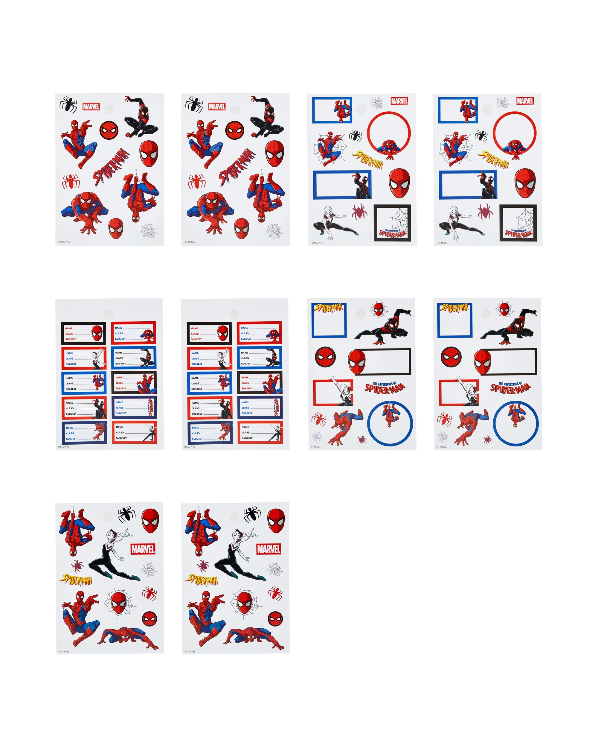 2 Marvel Spider-Man Sticker Pack, 2 of 3