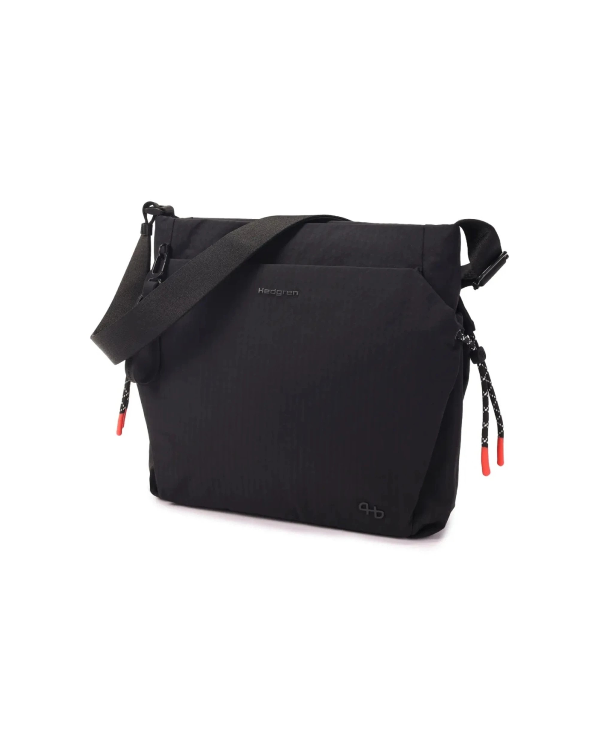 4 Hedgren Makoto 15.2L Womens Square Crossover Bag Lightweight Water Repellent - Black, 4 of 6