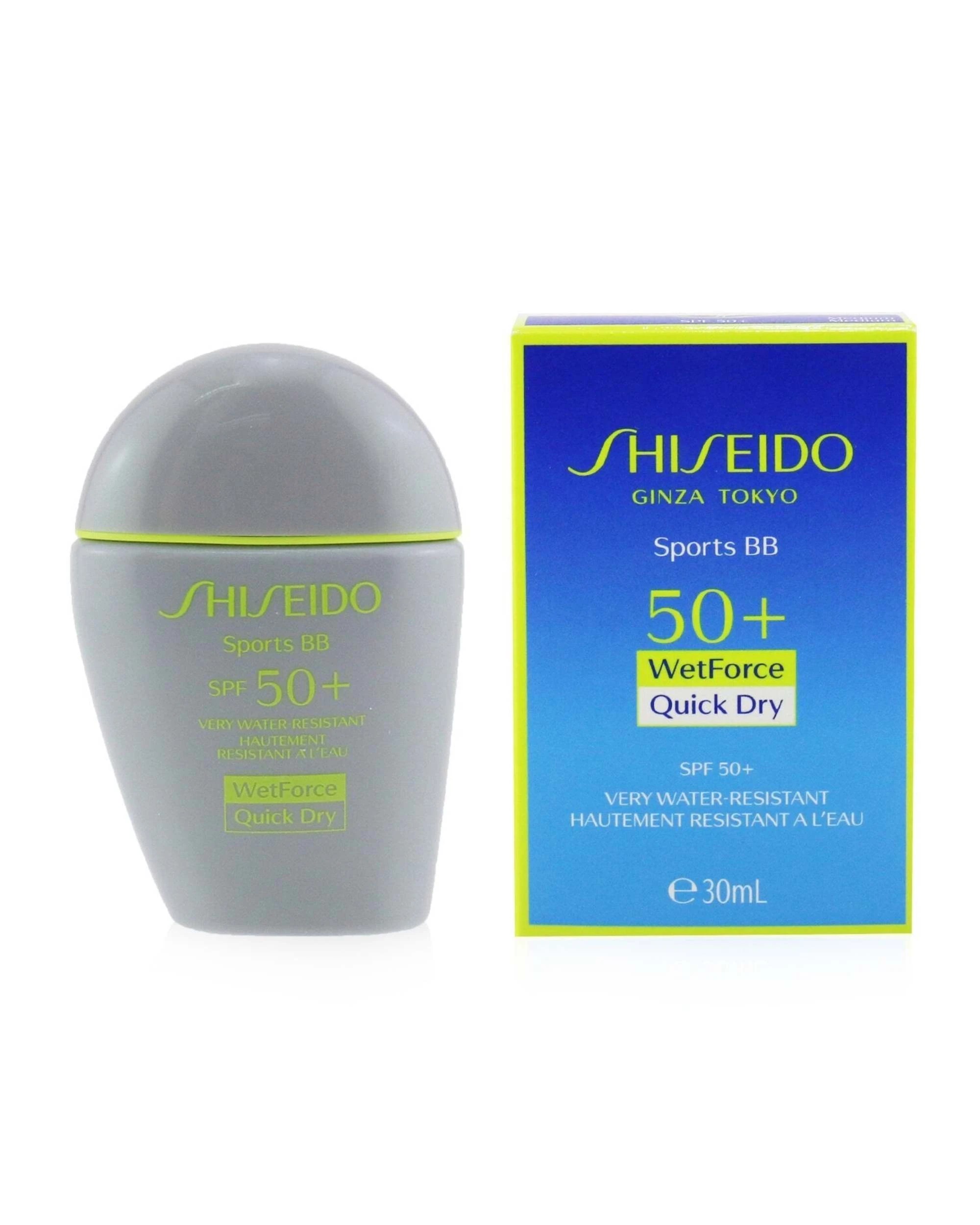 1 Shiseido Sports BB SPF 50+ Quick Dry & Very Water Resistant - # Medium  30ml/1oz, 1 of 3