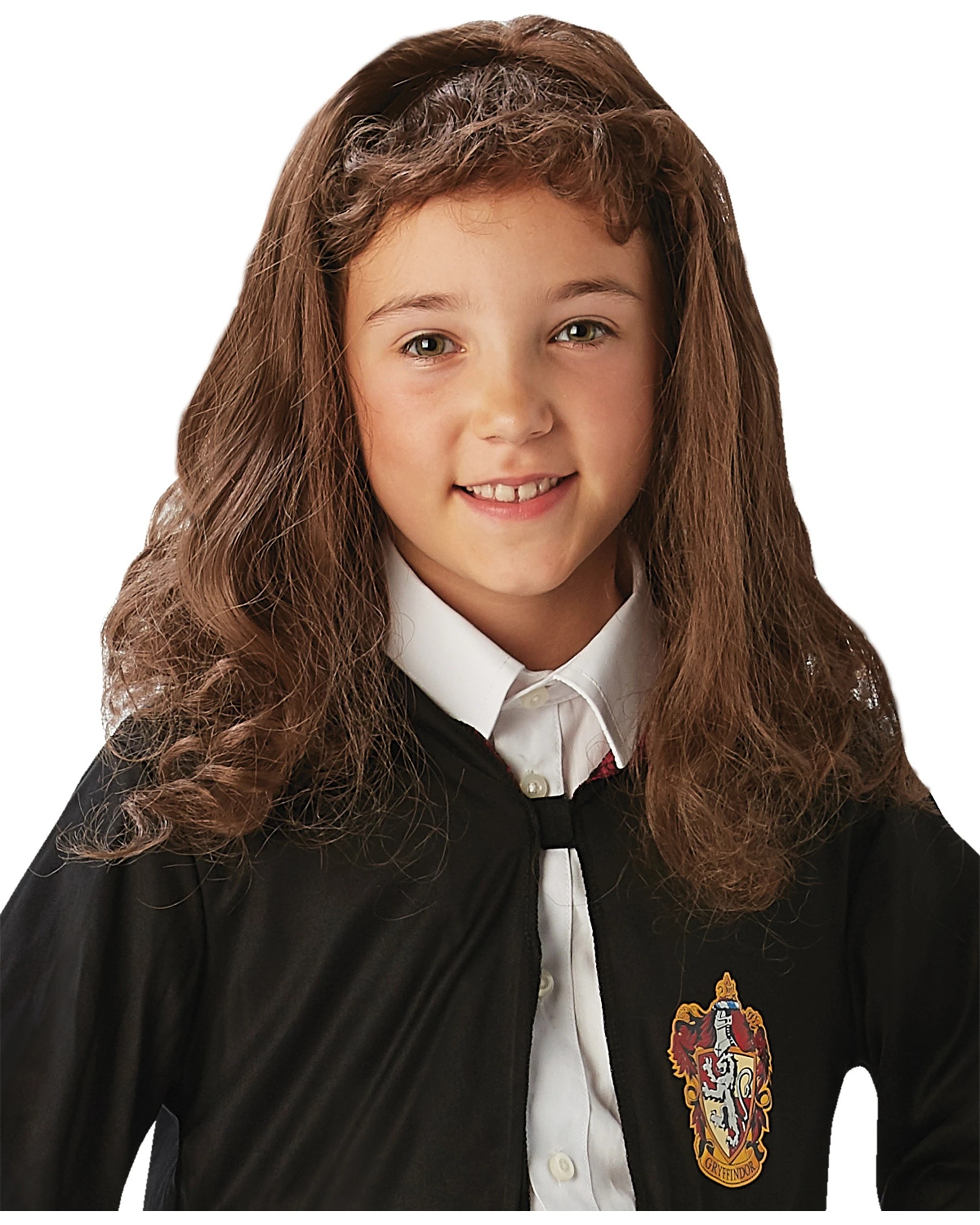 1 Harry Potter Hermione Granger Auburn Wig Kids Children Costume Accessory - Brown, 1 of 1