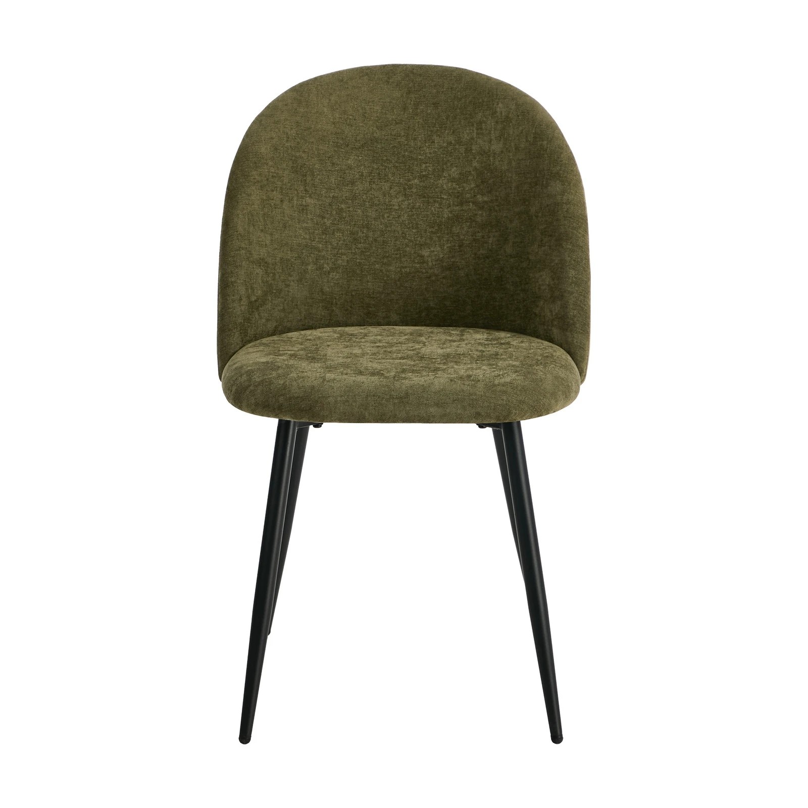 7 Oikiture 2x Dining Chairs Accent Chair Armchair Kitchen Upholstered Linen - Green, 7 of 9