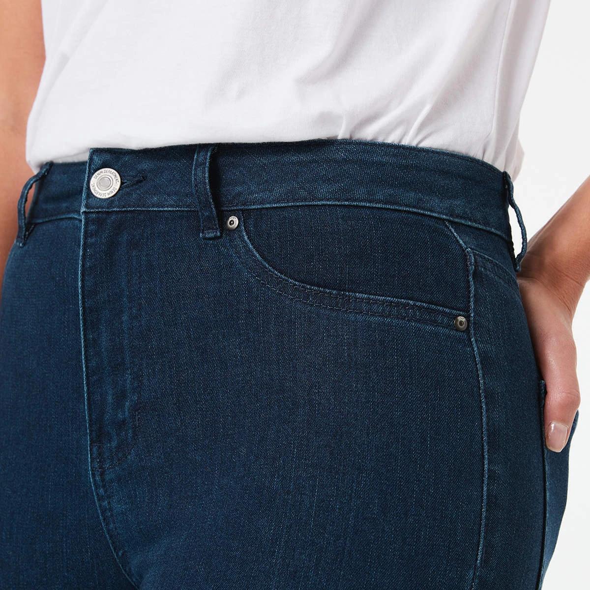 4 High Rise Ankle Length Skinny Jeans Ind Wsh, 4 of 4