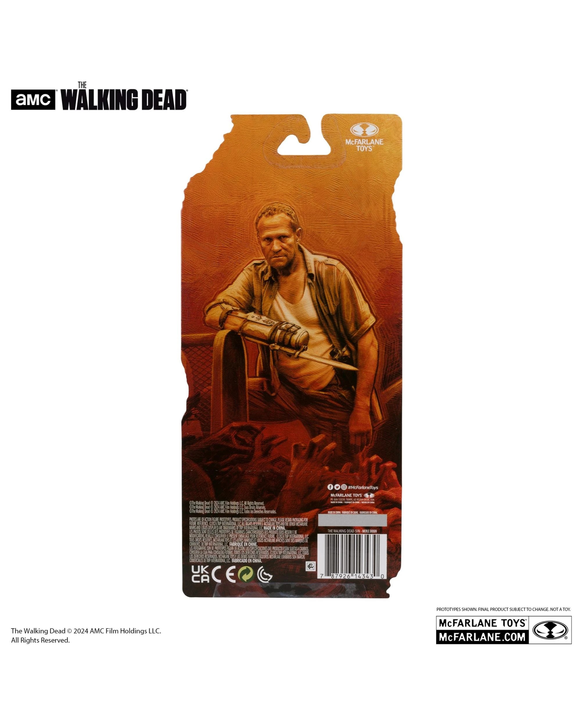 3 McFarlane The Walking Dead Merle Dixon 5 inch Figure, 3 of 8